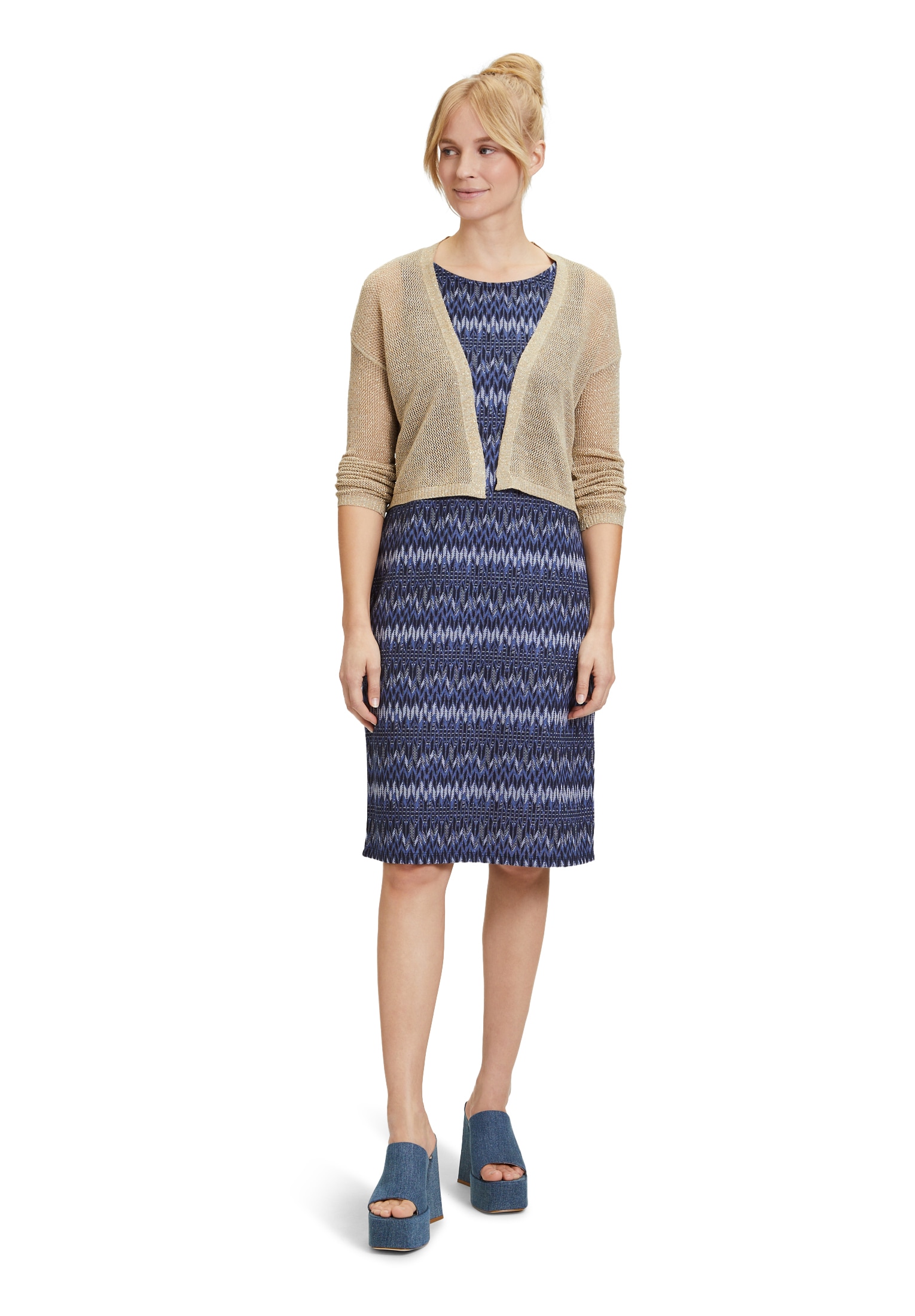 Cartoon Cardigan »Strick-Cardigan mit Lurexfaden«