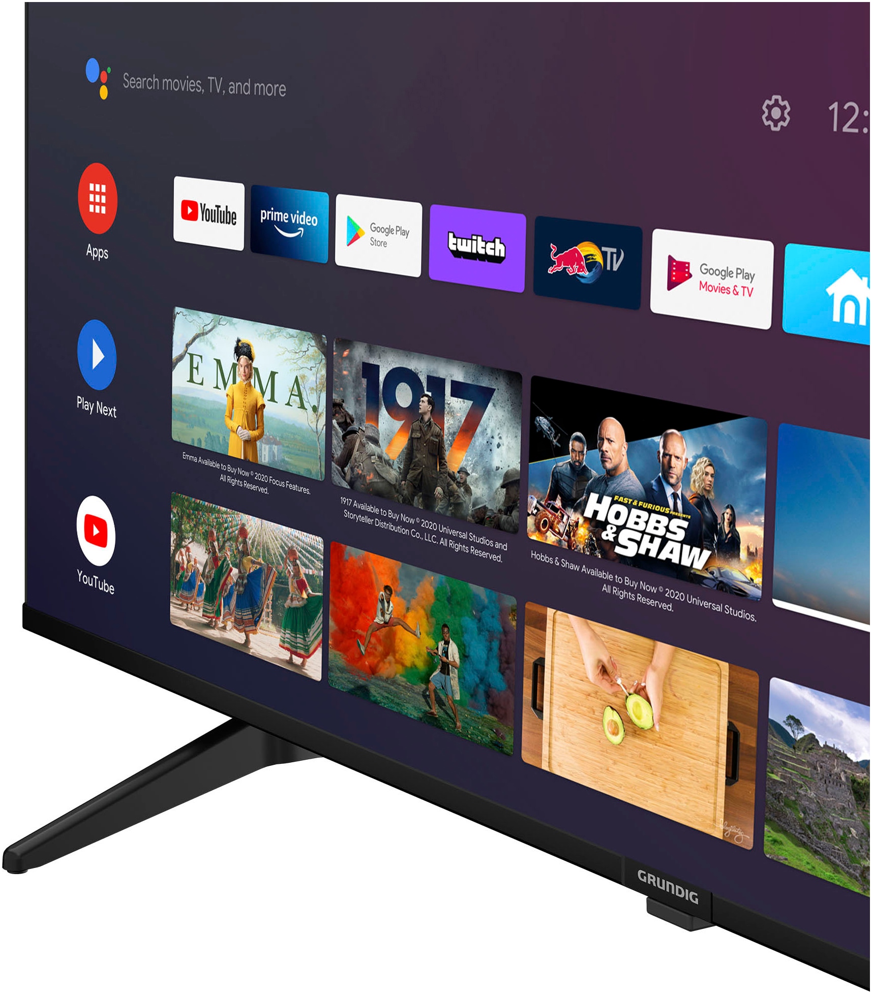 Grundig LED-Fernseher, 108 cm/43 Zoll, 4K Ultra HD, Android TV