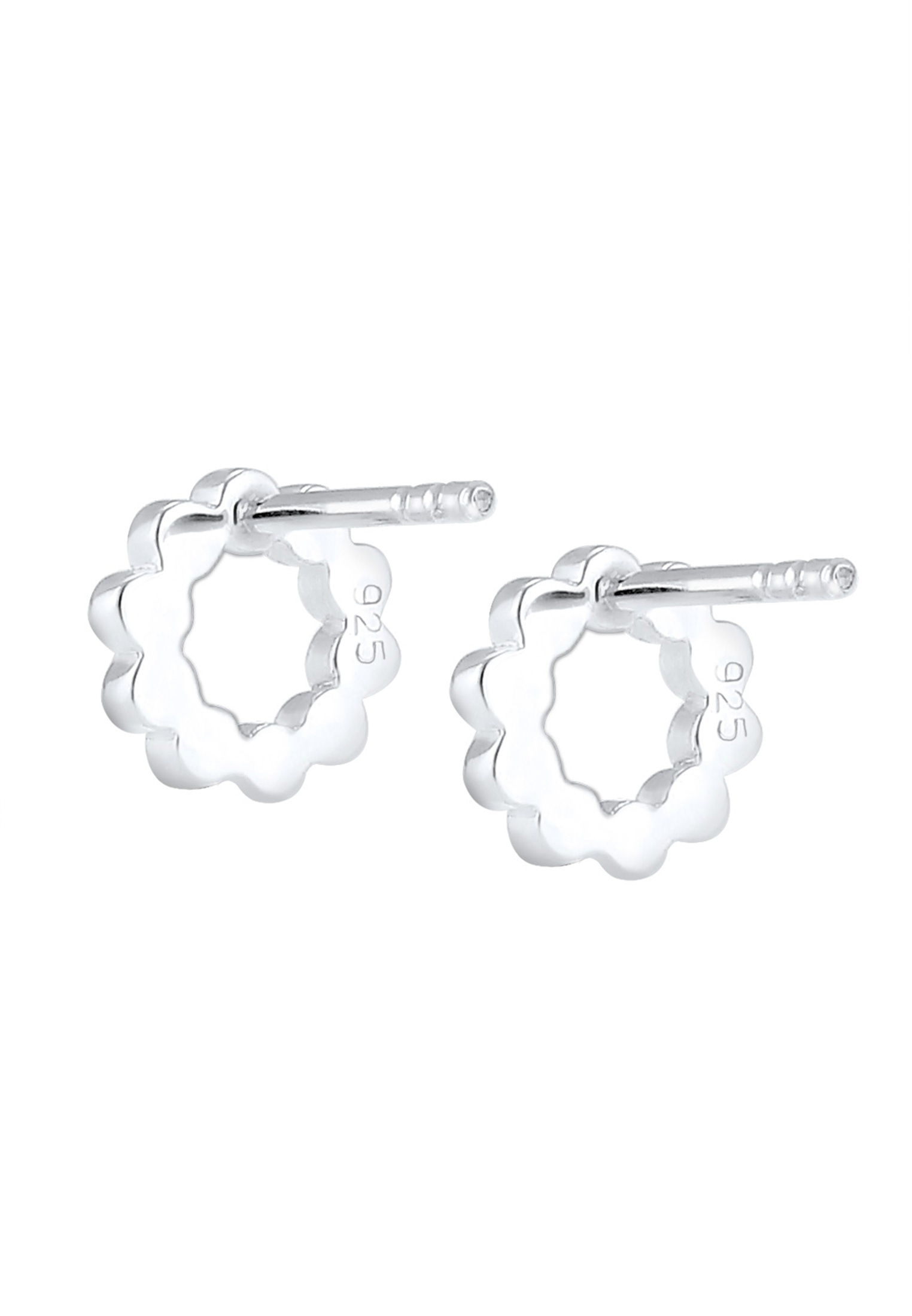Elli Paar Ohrstecker »Ohrringe Kreis Circle Geo Minimal 925 Sterling Silber«