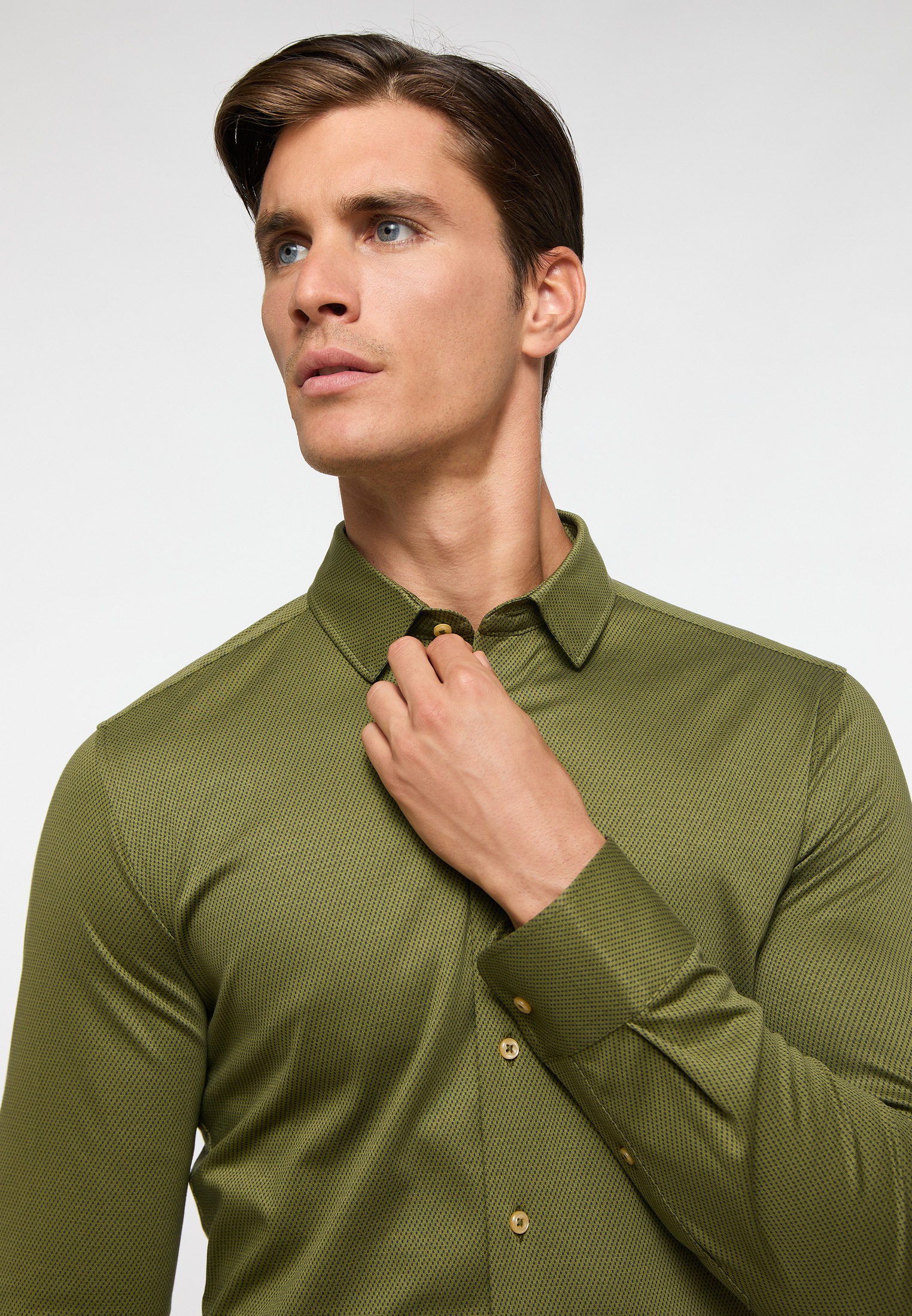 Eterna Langarmhemd »SLIM FIT«