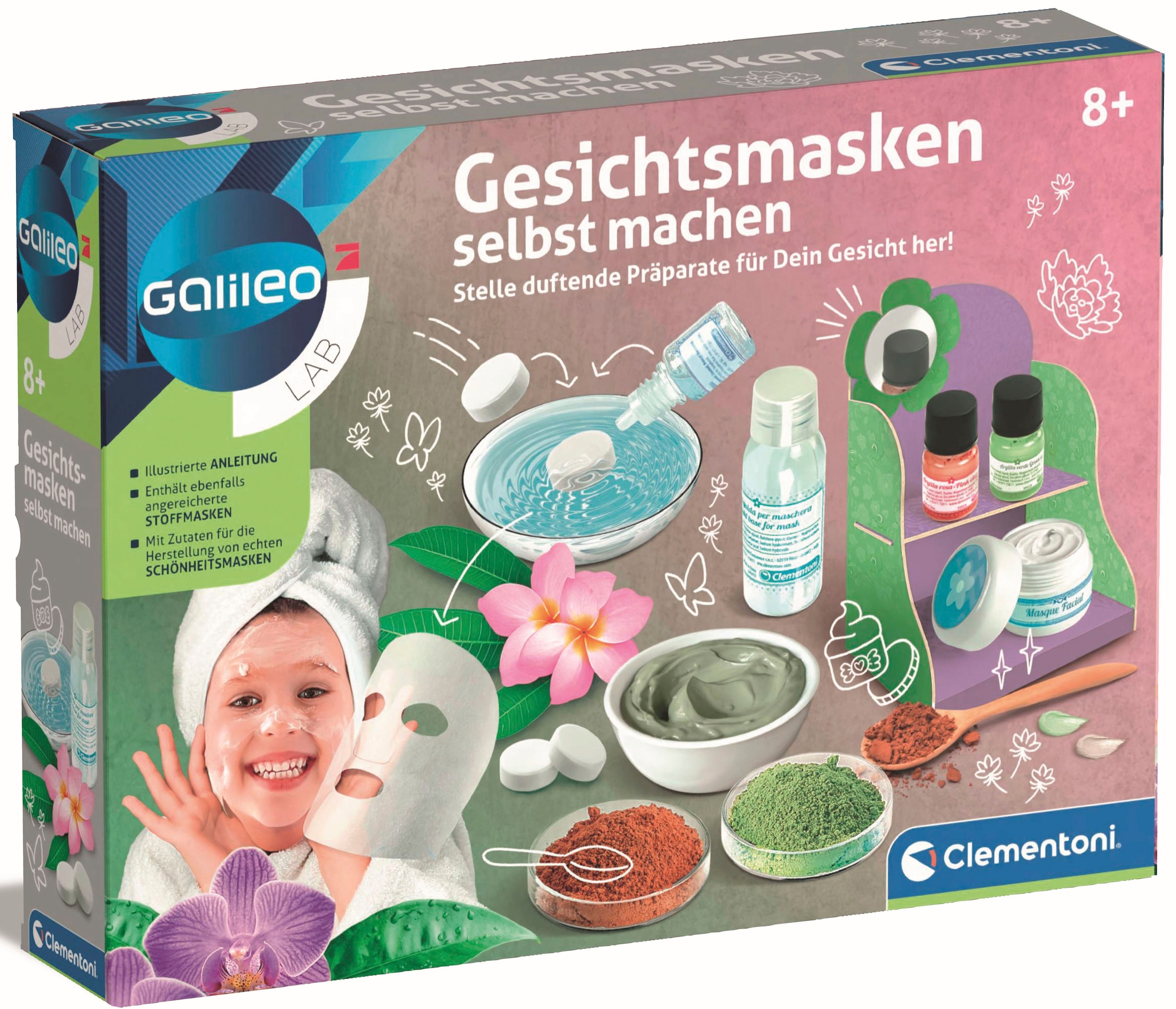 Experimentierkasten »Galileo, Gesichtsmasken selbst machen«, Made in Europe