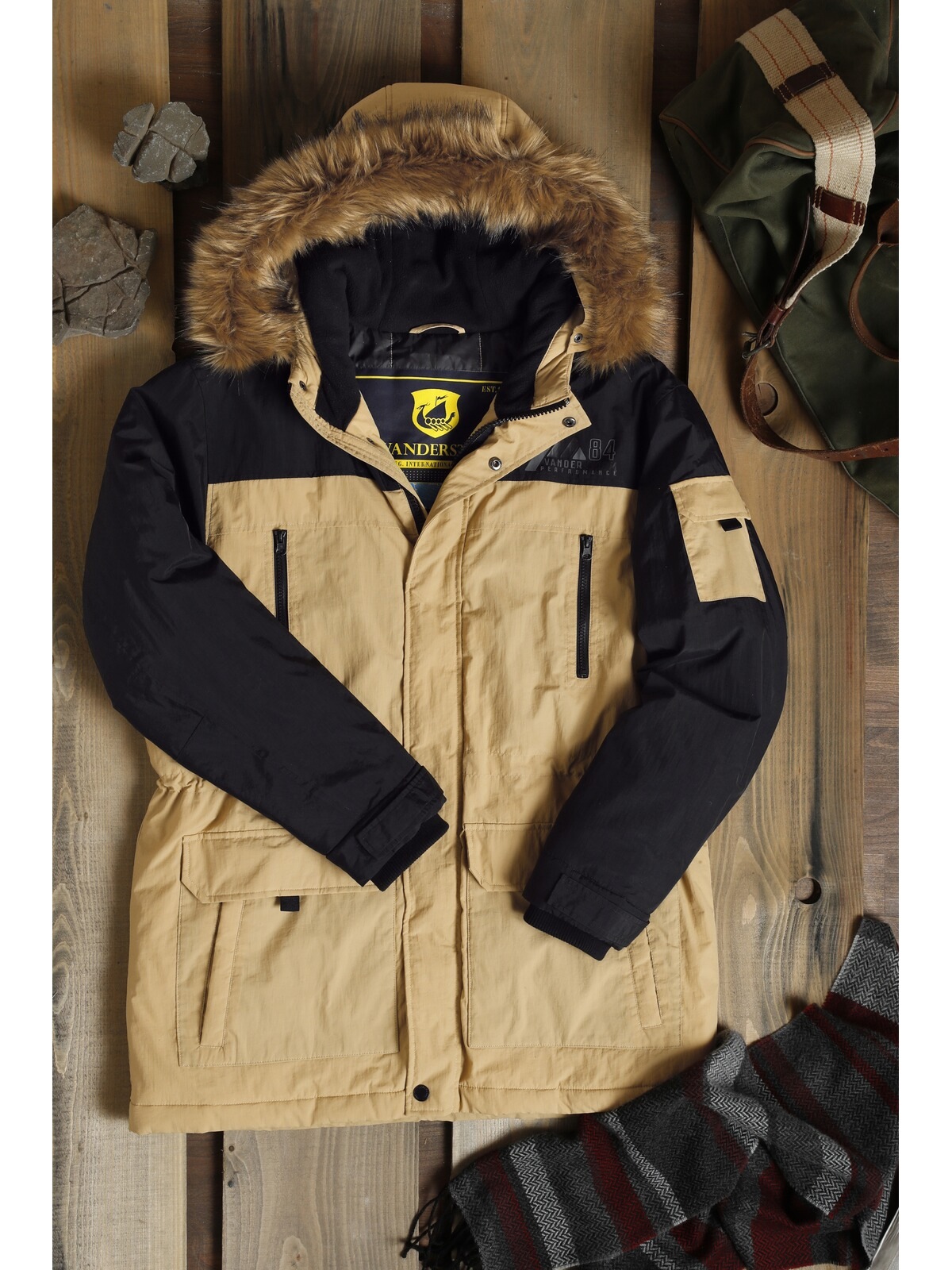 Jan Vanderstorm Outdoorjacke »Parka JOKUM«