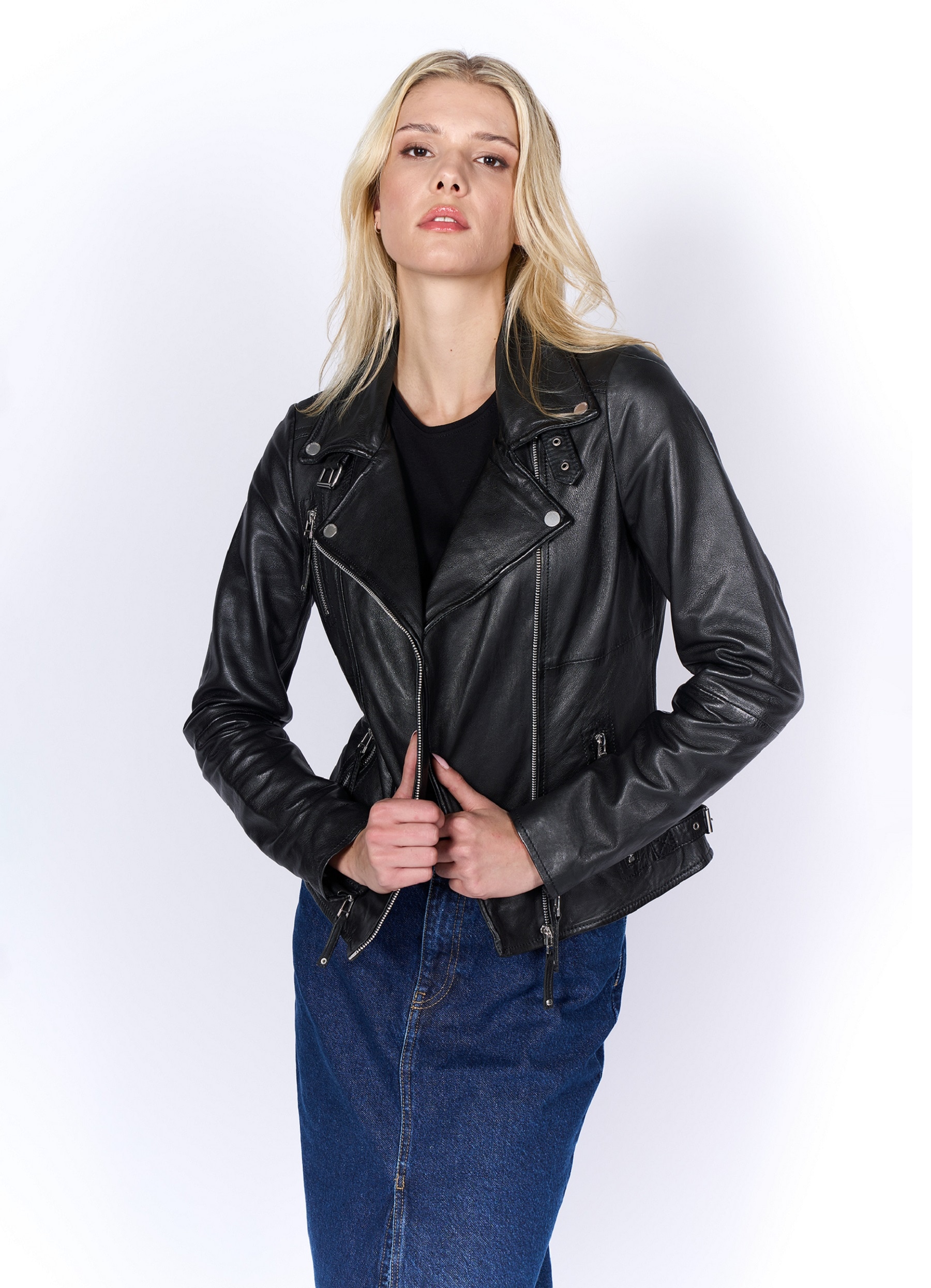 Freaky Nation Lederjacke »Biker Princess«