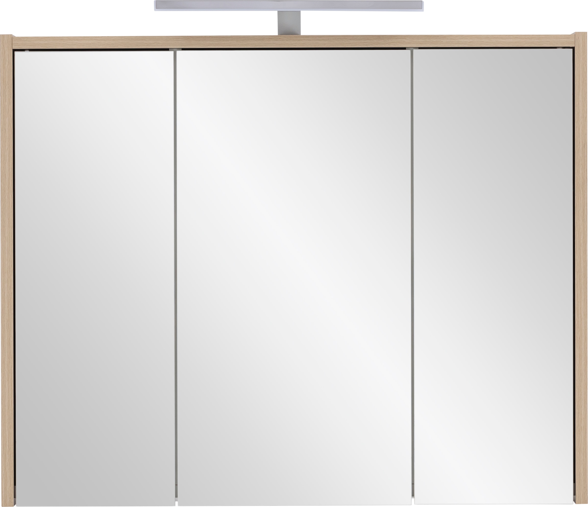 INOSIGN Spiegelschrank »List«, Breite 74,5 cm Badschrank mit viel Stauraum.