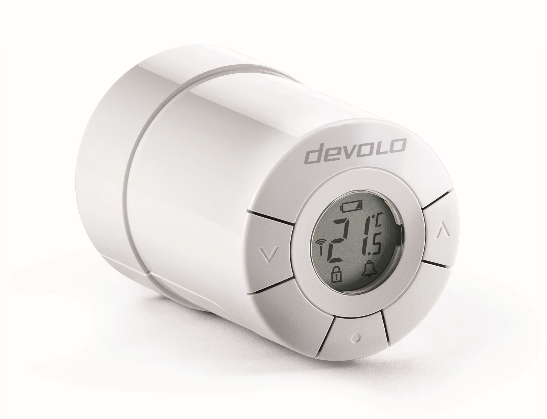 DEVOLO Smartes Heizkörperthermostat »(Smarthome Funk Thermostat, Z-Wave, per App)«, Home Control Heizkörperthermostat