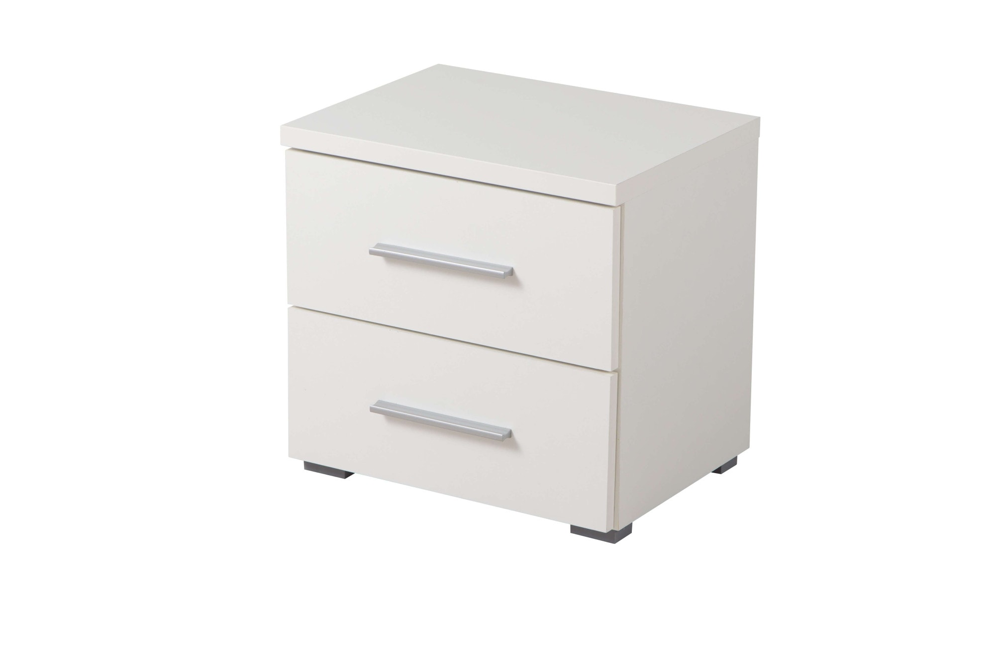 Home affaire Nachtkonsole »Uni Nachttisch, Nachtkommode, Nachtschrank, Beistelltisch, Kommode« Platzsparend, 2 Schubladen, Griff