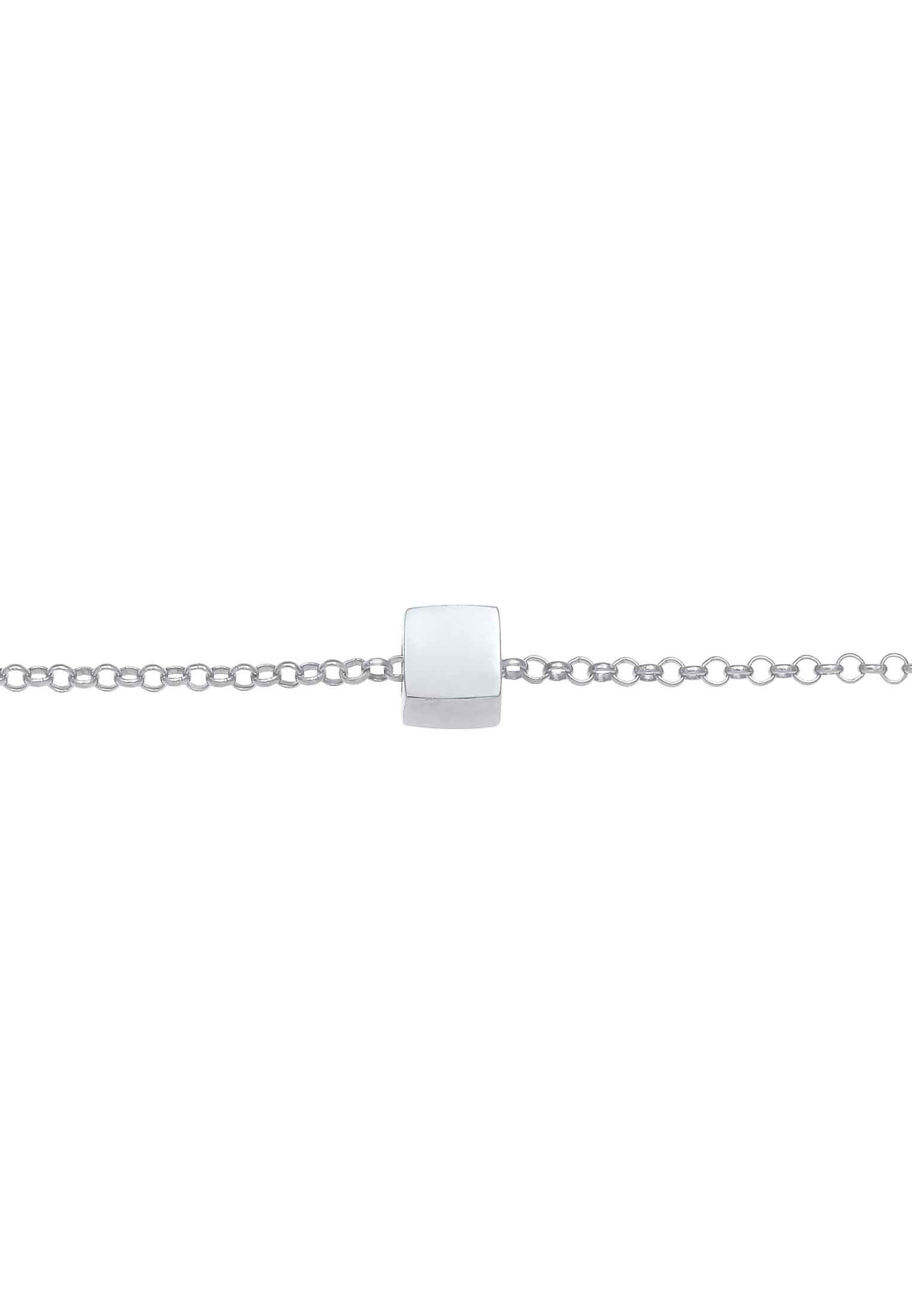 Elli Choker »Halskette Choker Würfel Viereck Geo 925 Silber«