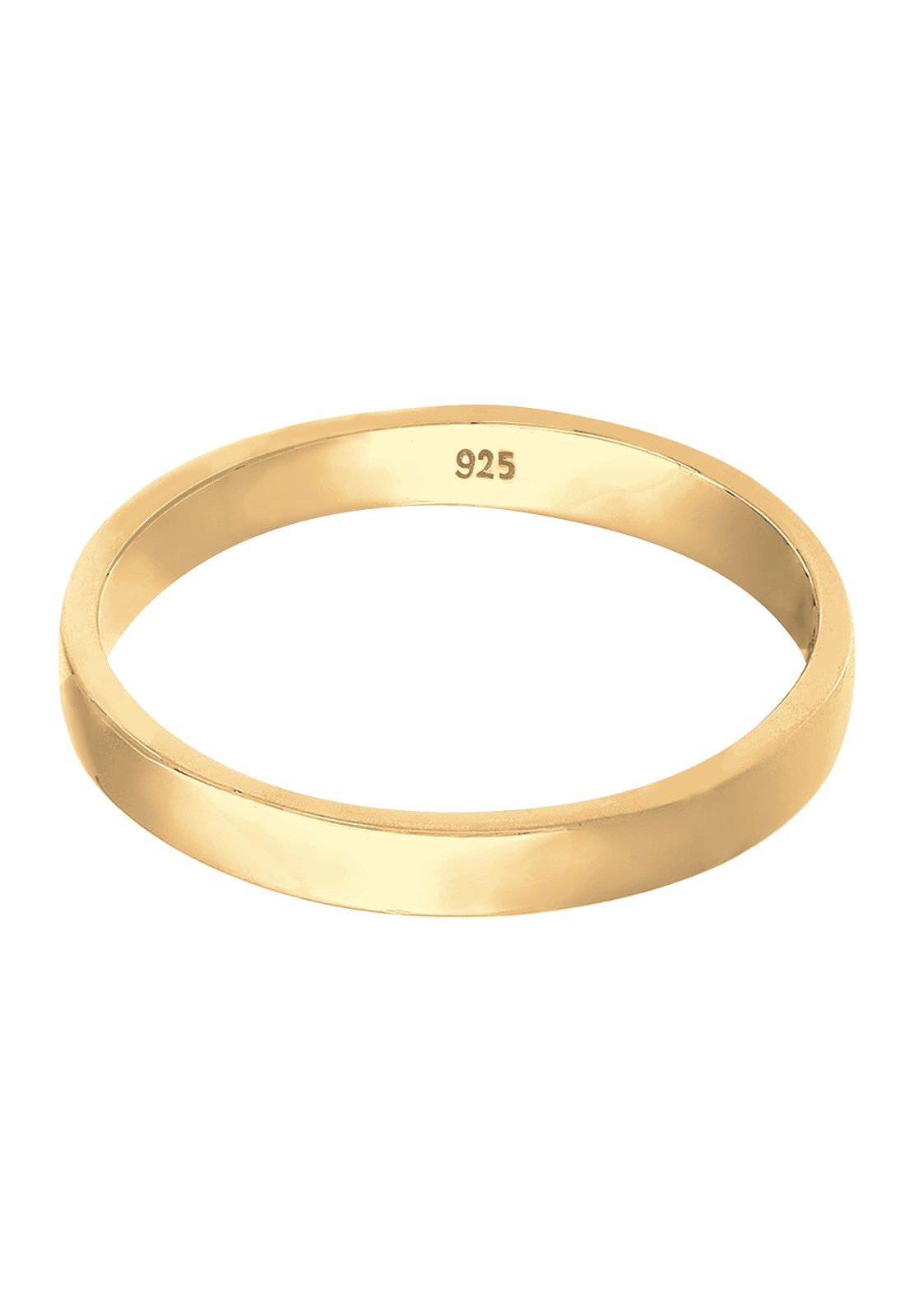 Elli Silberring »Ring Basic Ehering Partnerring Damen 925er Silber«