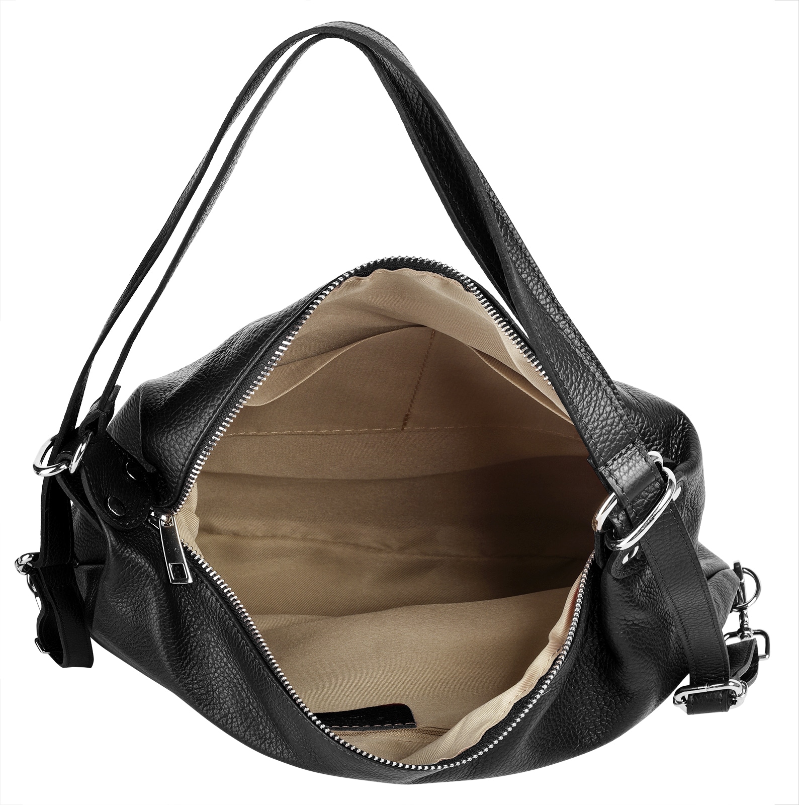 Samantha Look Shopper echt Leder, Made in Italy