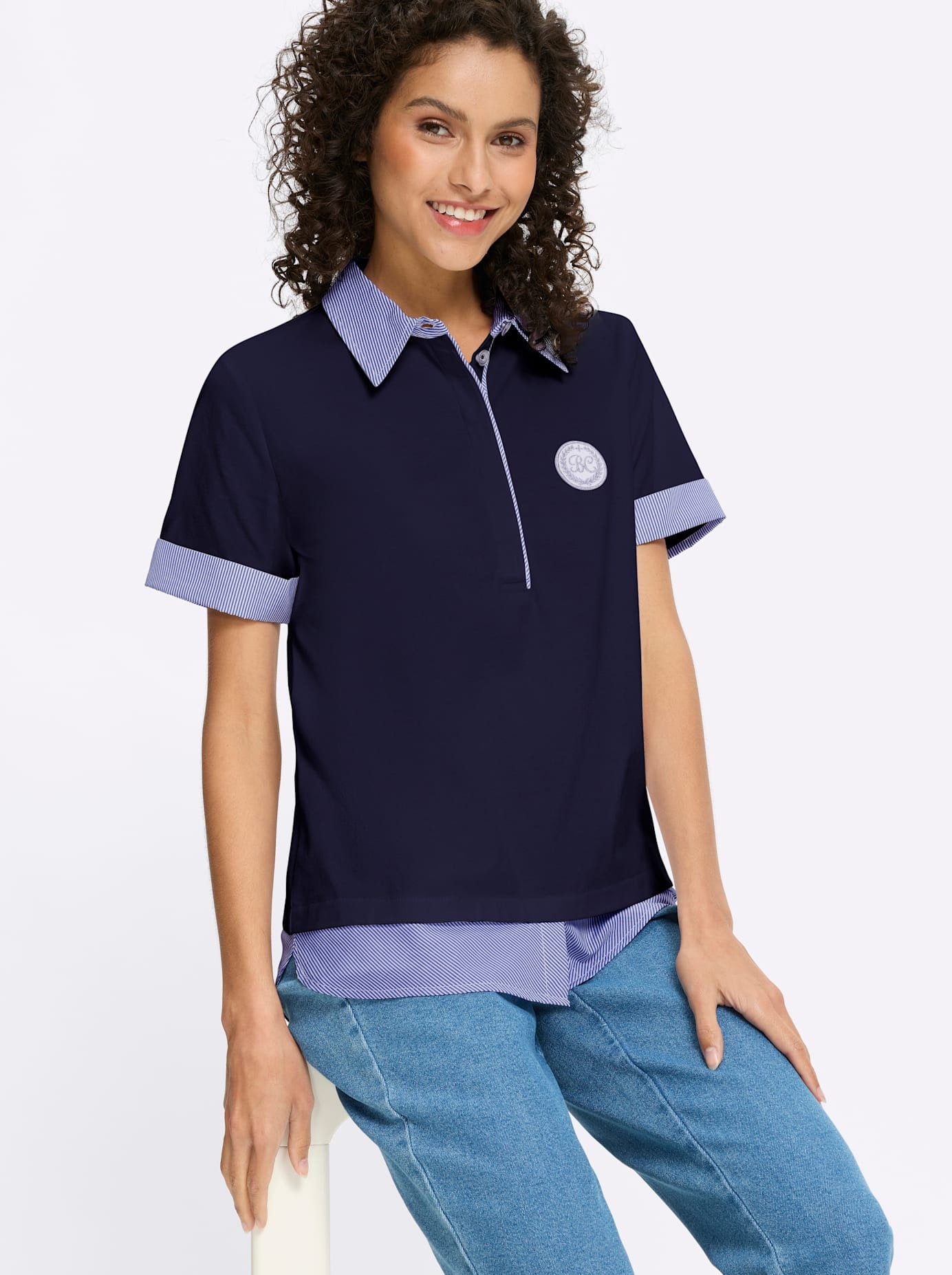 heine Poloshirt »Poloshirt« 1 tlg.