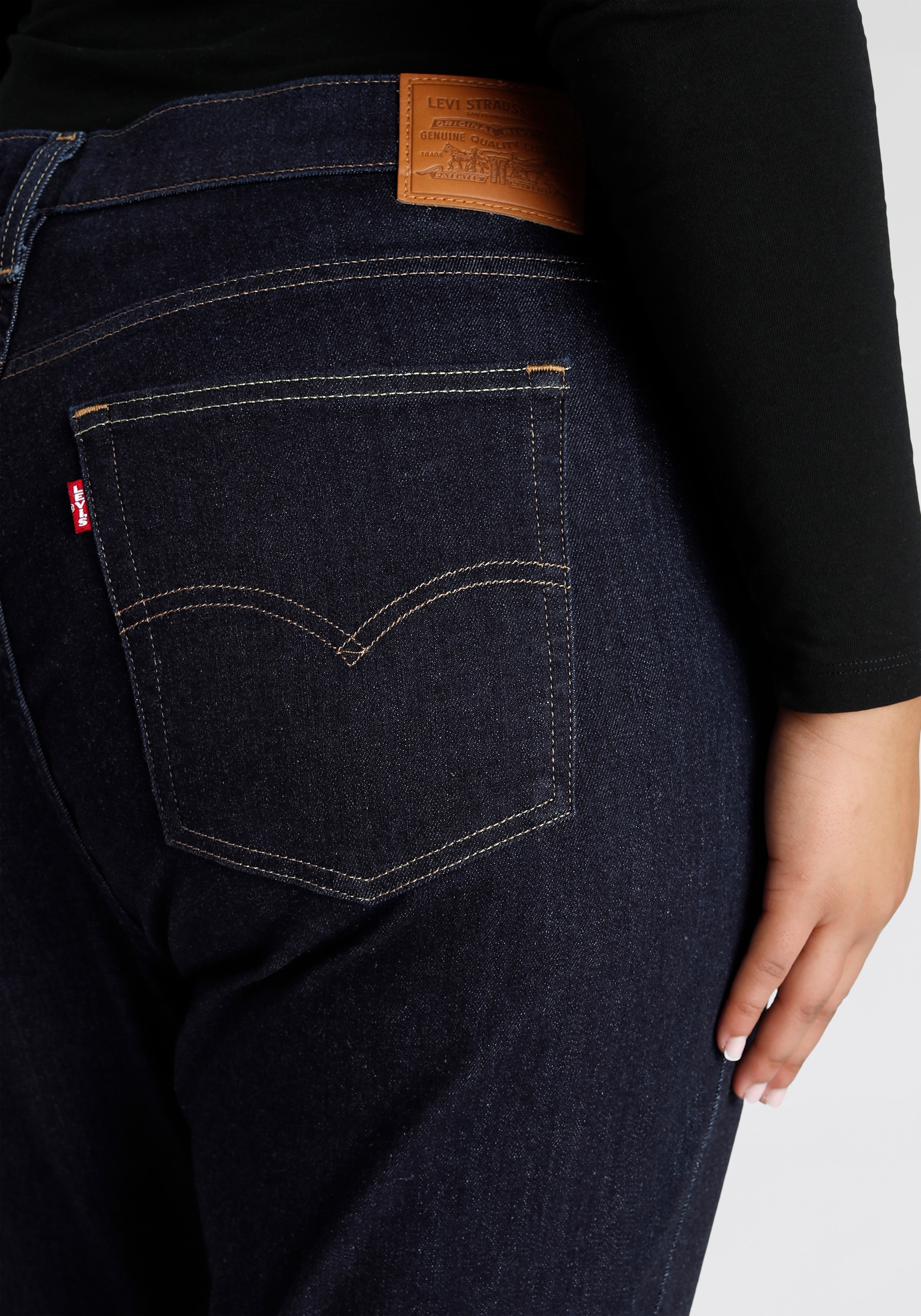 Levi's® Plus Skinny-fit-Jeans »721 PL HI RISE SKINNY«, sehr figurbetonter Schnitt