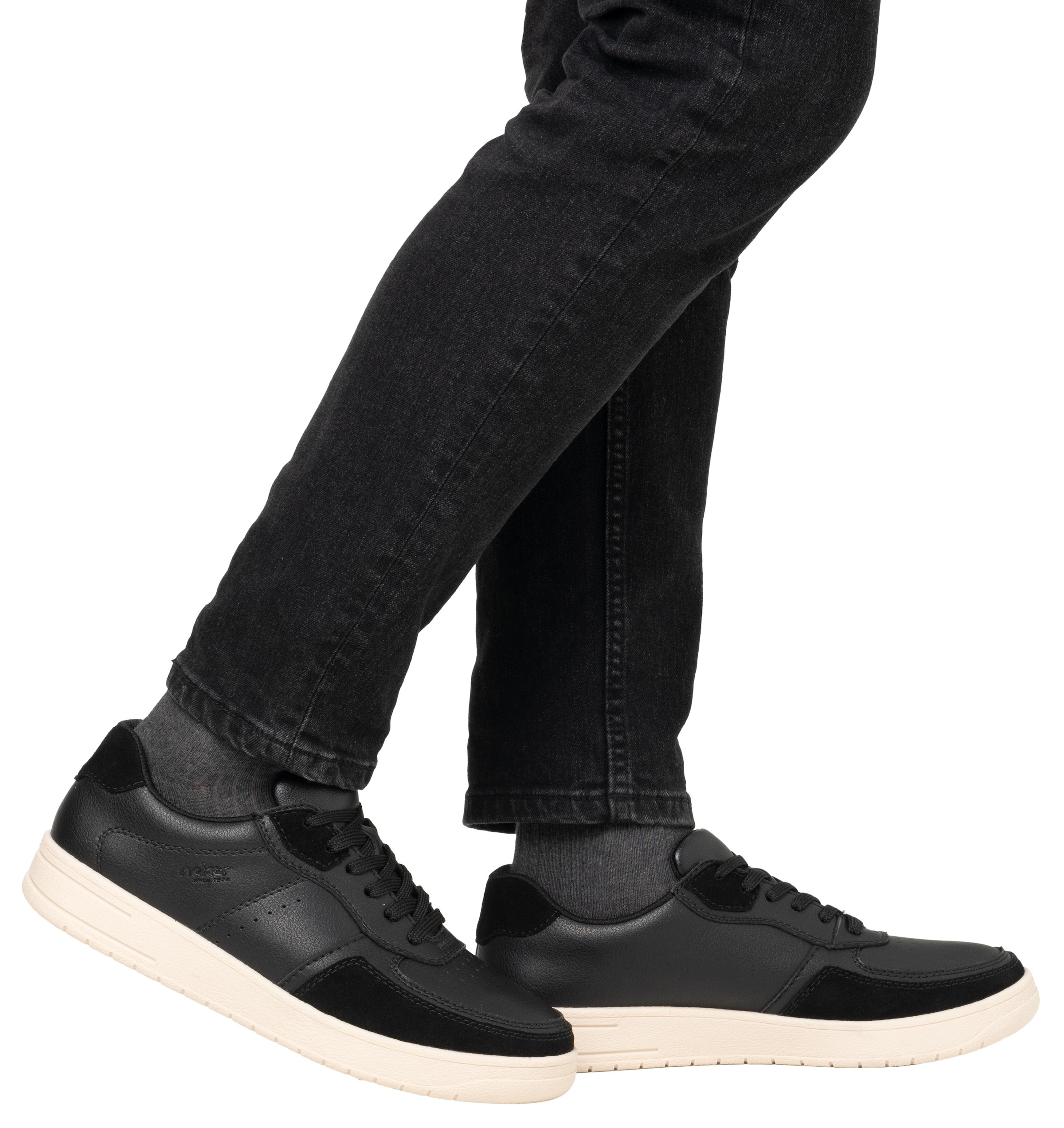Rieker Sneaker, Freizeitschuh, Halbschuh, Schnürschuh mit MemoCup-Ausstattung