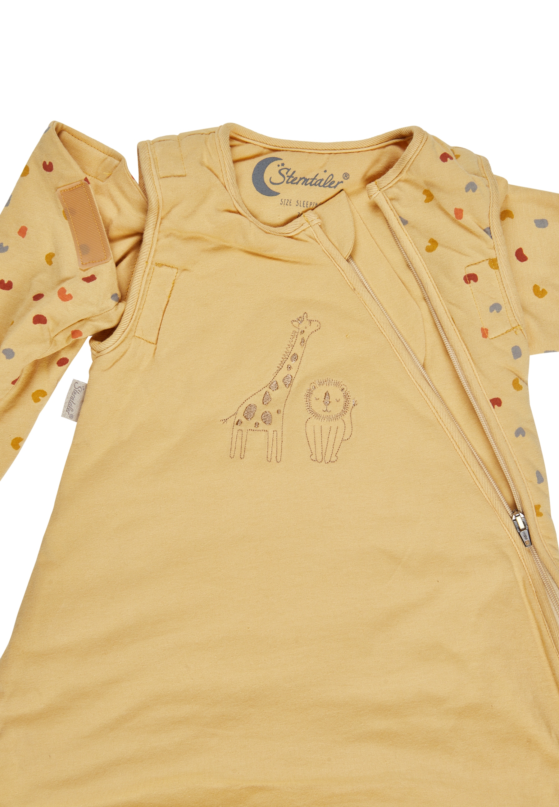 Sterntaler® Babyschlafsack »Schlafsack mit Armen 110cm Safari«