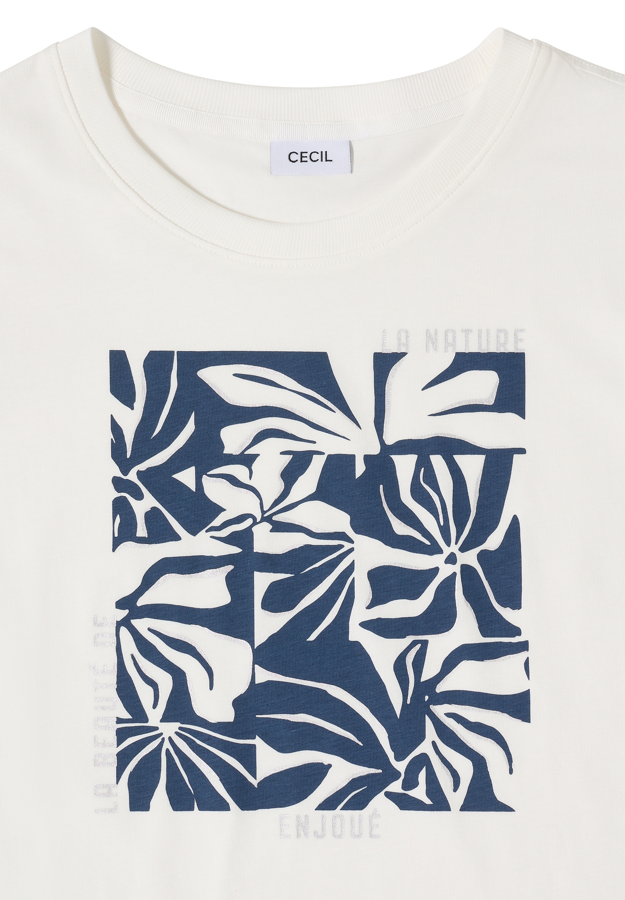 Cecil Kurzarmshirt Sommershirt mit Frontprint
