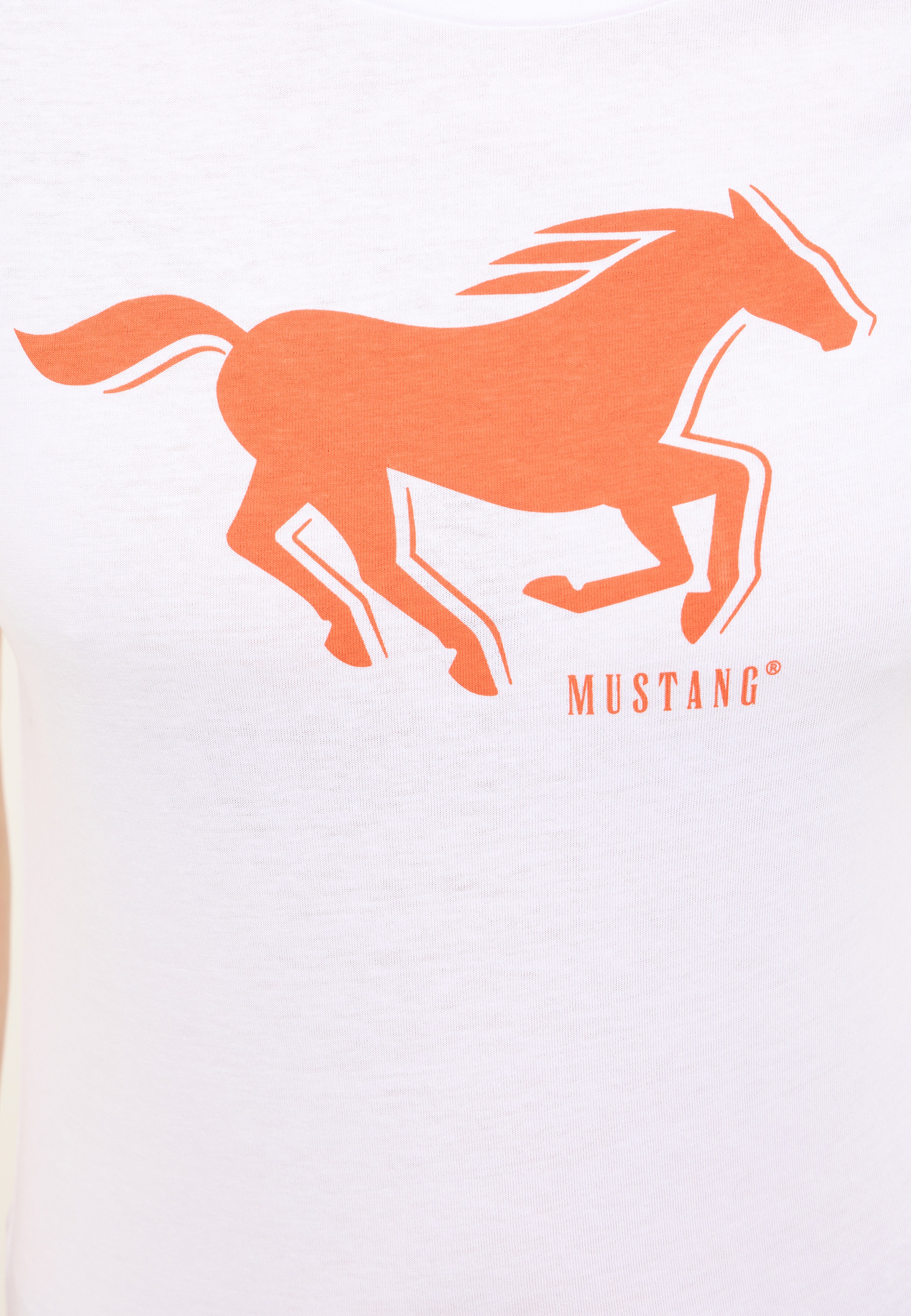 MUSTANG Kurzarmshirt »Damen Style Loa«