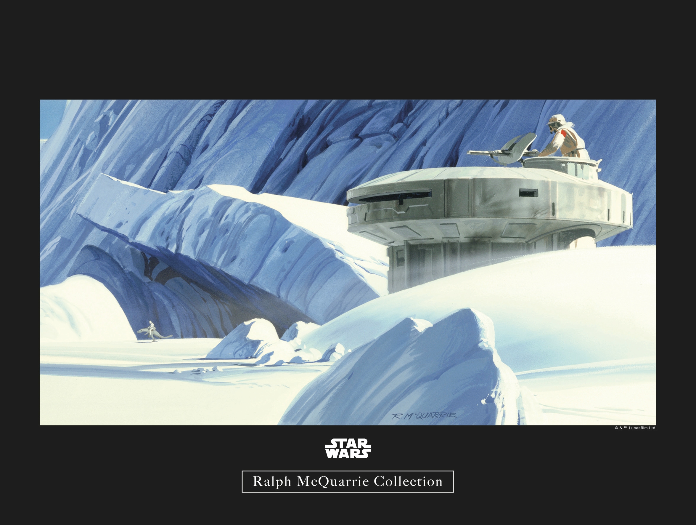 Poster »Star Wars Classic RMQ Hoth Echo Base«, Star Wars, (1 St.), Kinderzimmer,...
