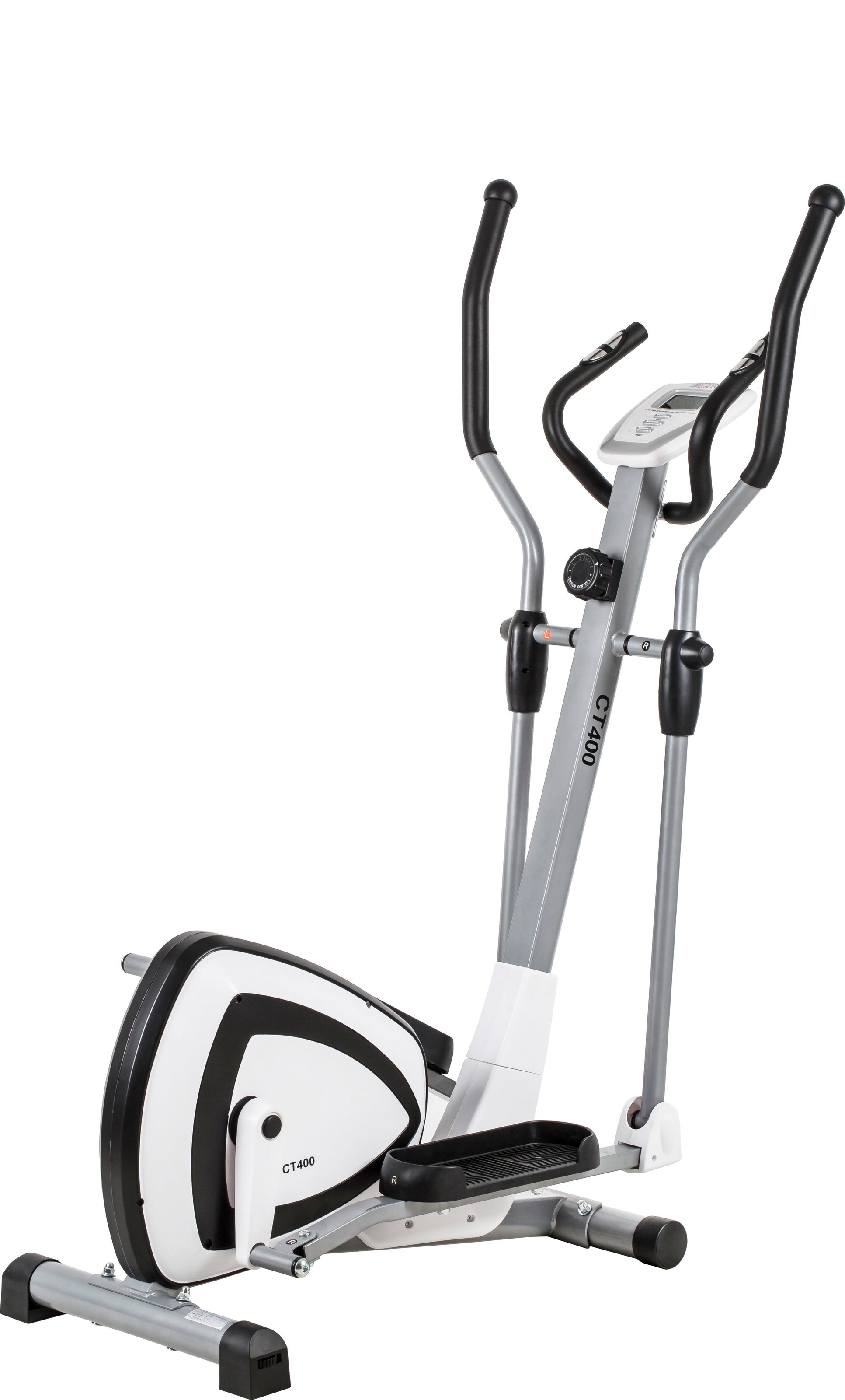 Motive Fitness By U.N.O. Crosstrainer »CT 400 (mit/ohne Unterlegmatte)« Schwungmasse ca. 9,5 kg, 8 Widerstandsstufen in weiß