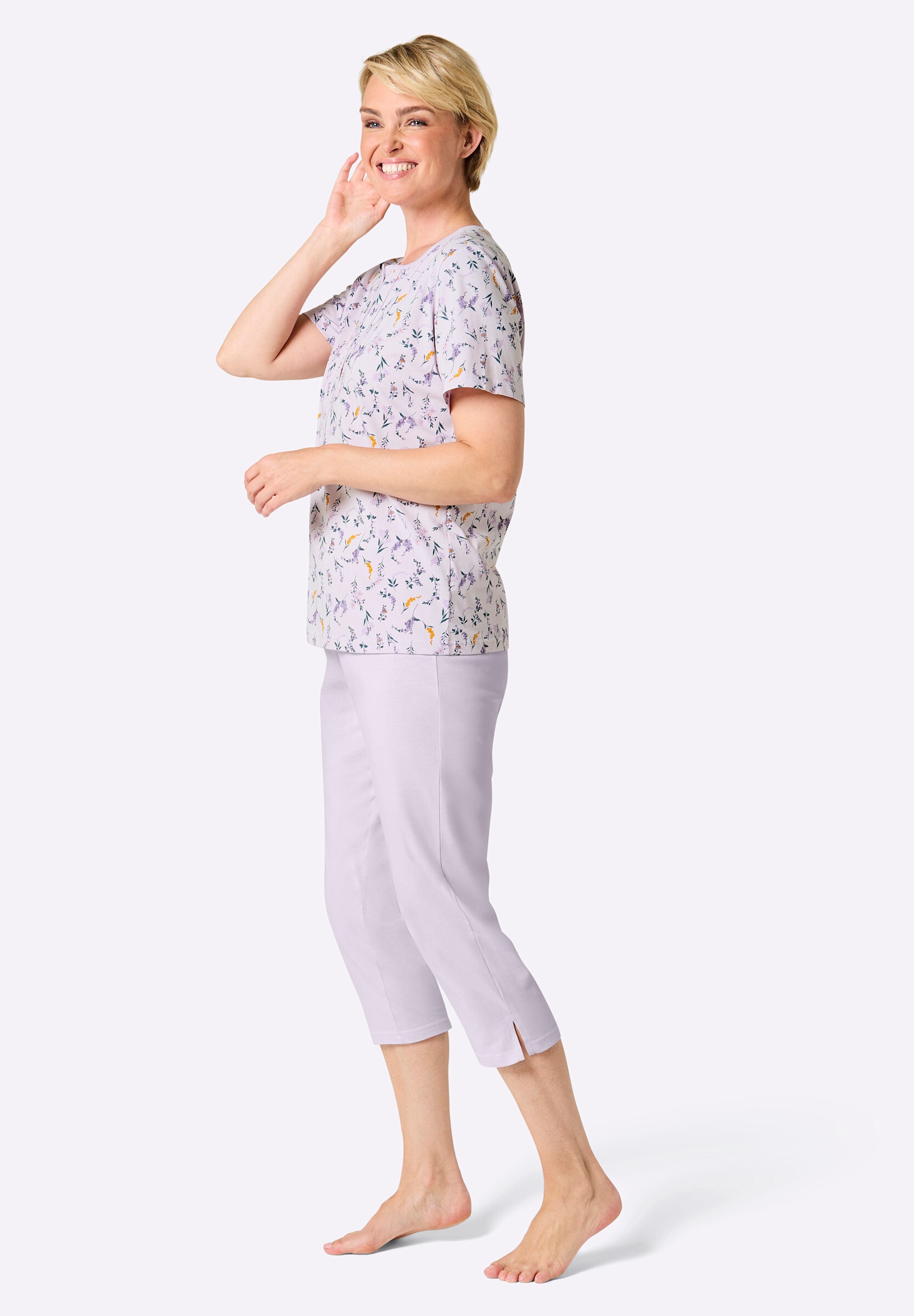 comtessa Capri-Pyjama »Capri-Anzug Capri-Anzug« 1 Stk.