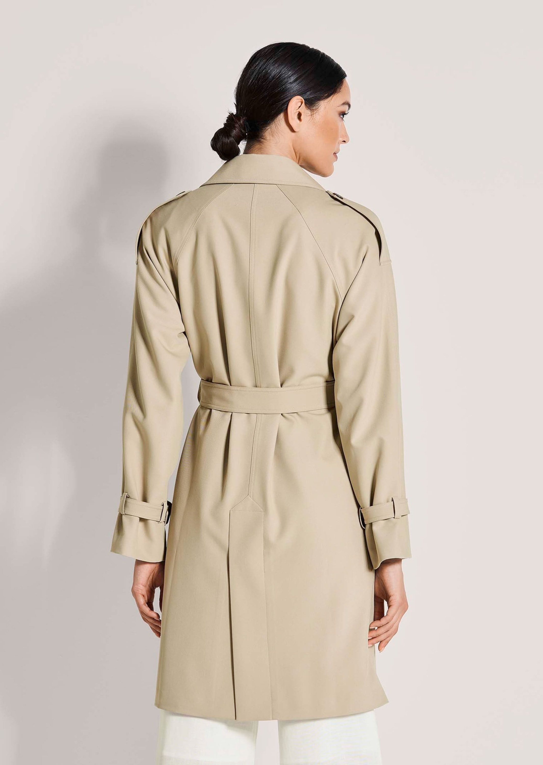 MADELEINE Trenchcoat »Trenchcoat Eleganter gefütterter Zweireiher« Trench Longform
