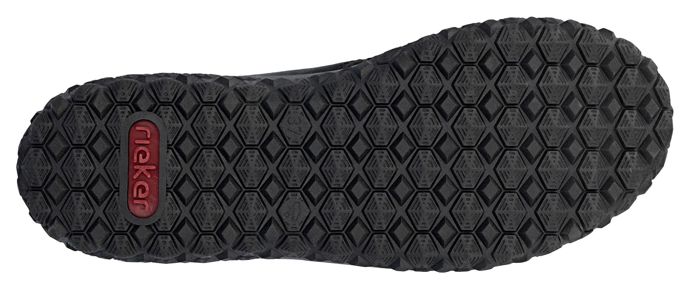 Rieker Schlupfboots »Ready2GO«, Stiefelette, Casual-Boots, Profilsohle, mit seitlichem Reißverschluss