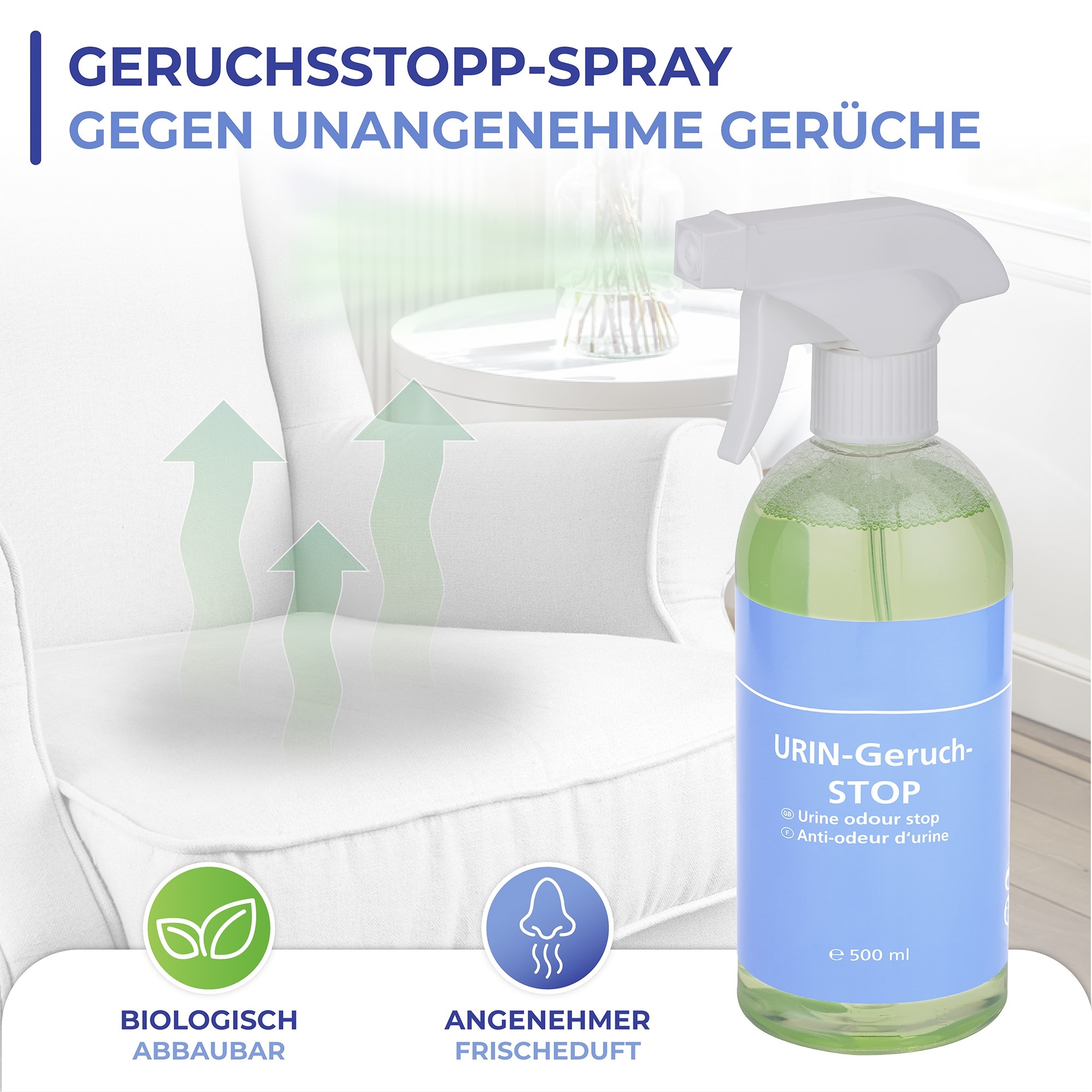 WENKO Geruchsentferner »Urin-Geruch-Stopp«