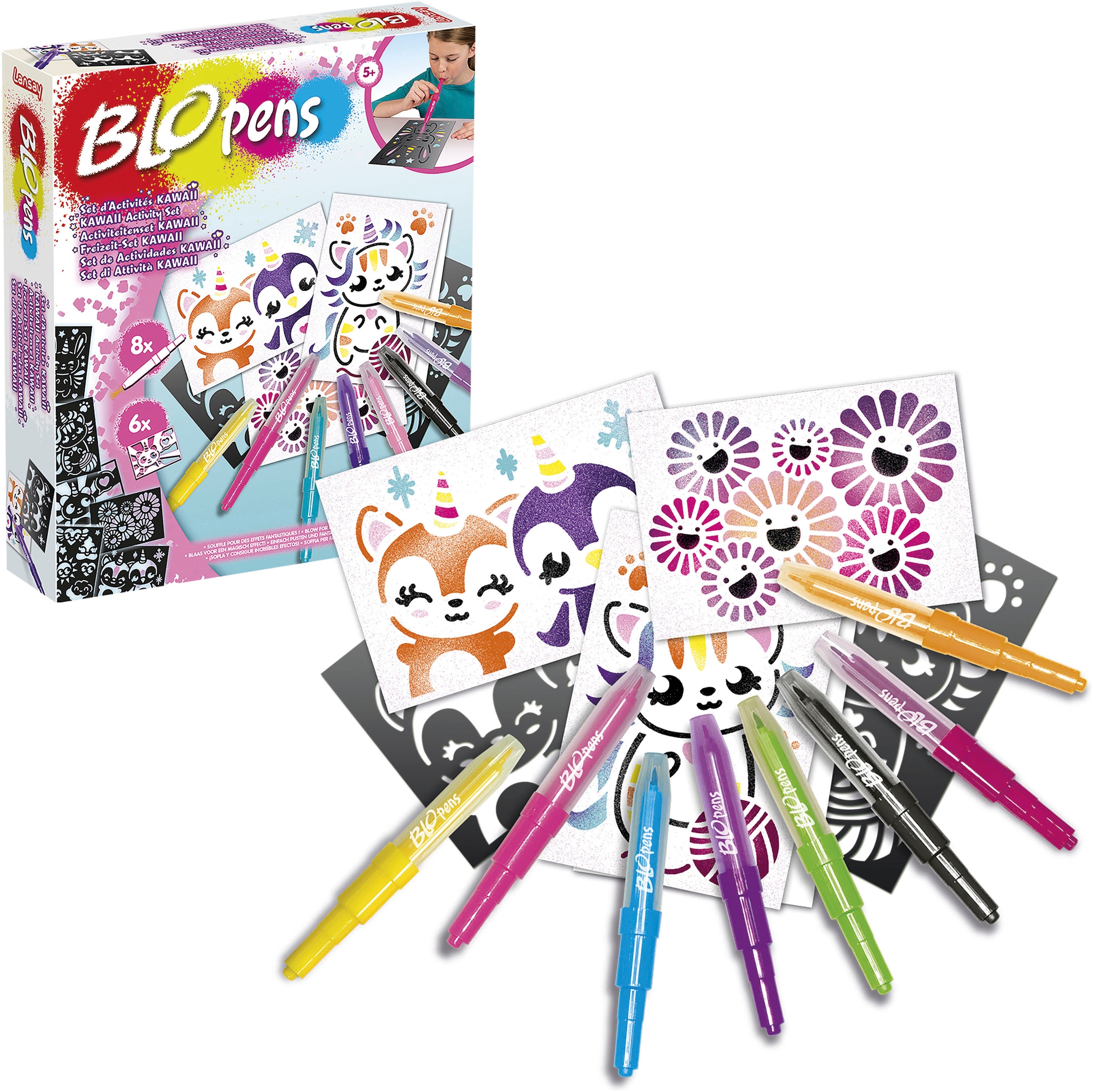 Blopens Kreativset »Sprühstifteset Kawaii«