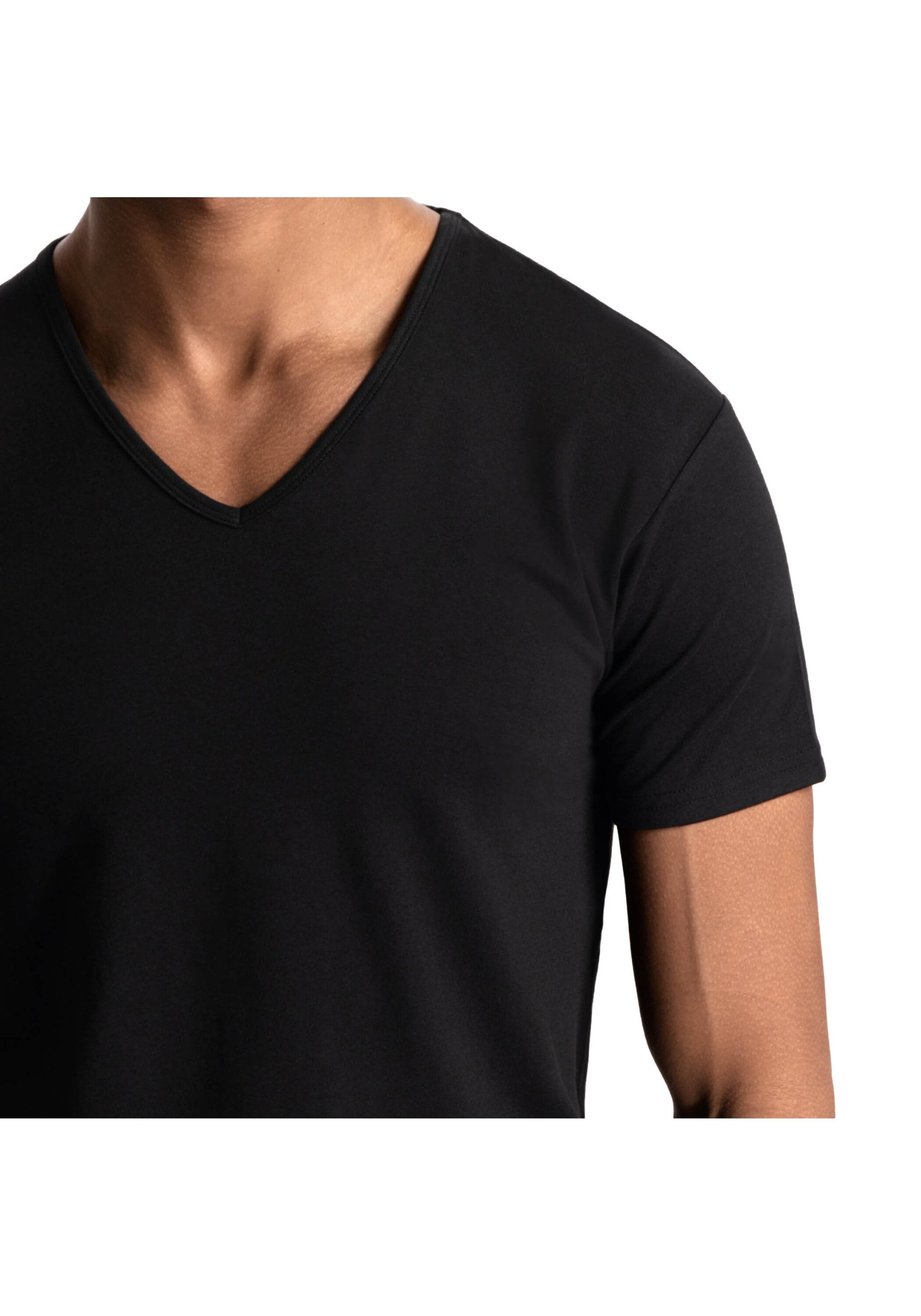 Dstrezzed T-Shirt »T-Shirt Eastwood 2 Pack V-Neck Tee Bamboo Blend 2er Pack« 2