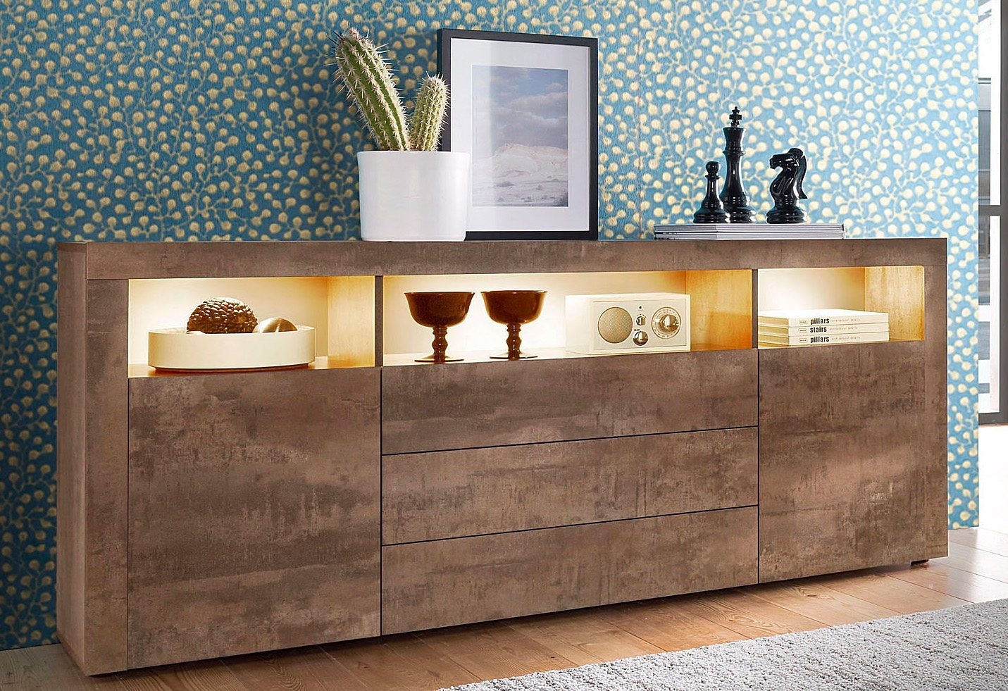 Sideboard mit Beleuchtung