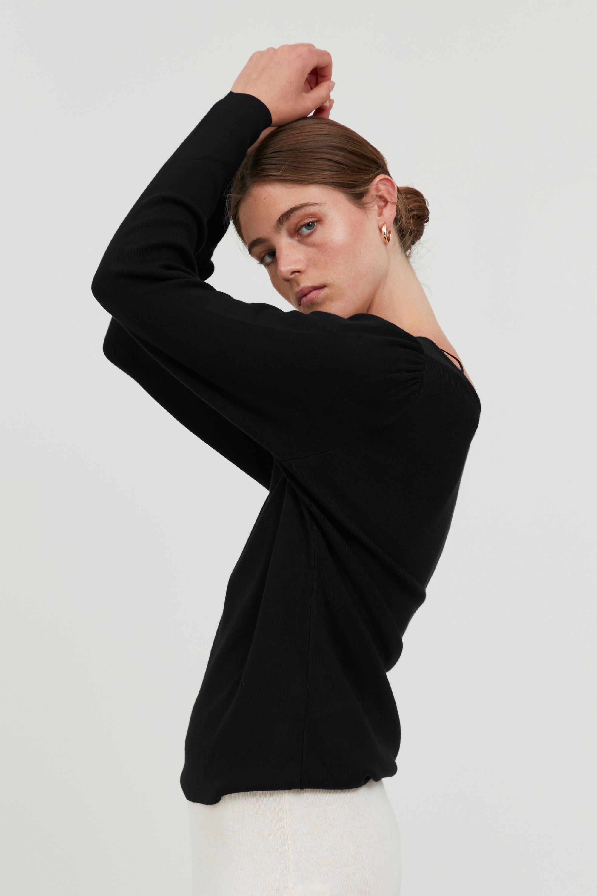 Ichi Strickfleece-Pullover »Strickpullover IHRuvera«