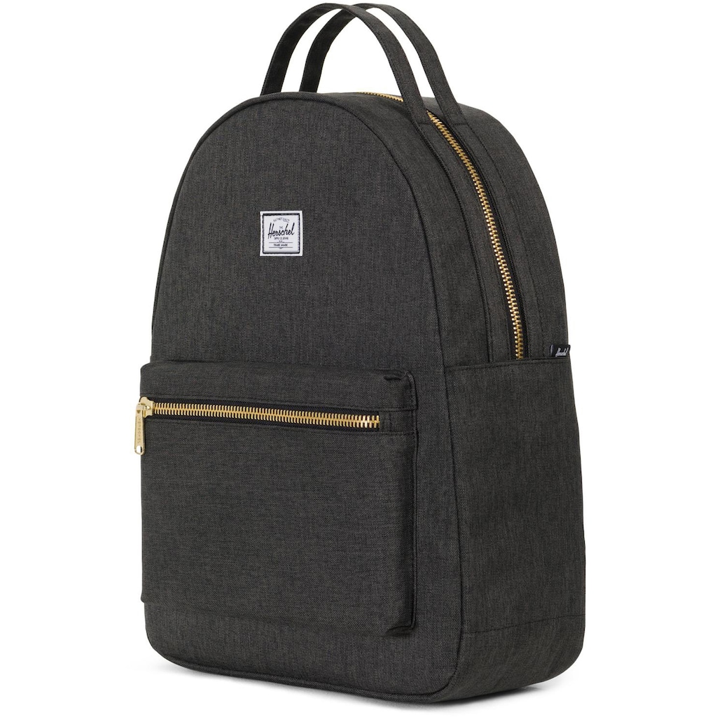 Herschel Freizeitrucksack »Classic, Nova Mid-Volume, Black Crosshatch«, mit 13-Zoll Laptopfach