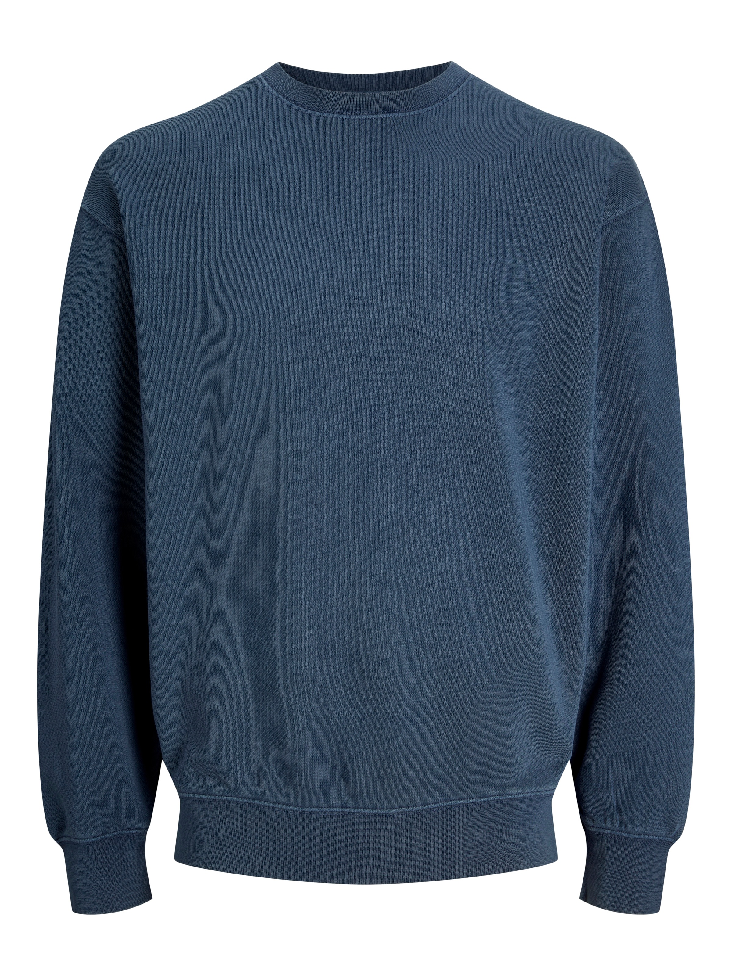 Jack & Jones Sweatshirt »JJECHARGE FADED SWEAT CREW NECK NOOS«, mit Rippbündchen