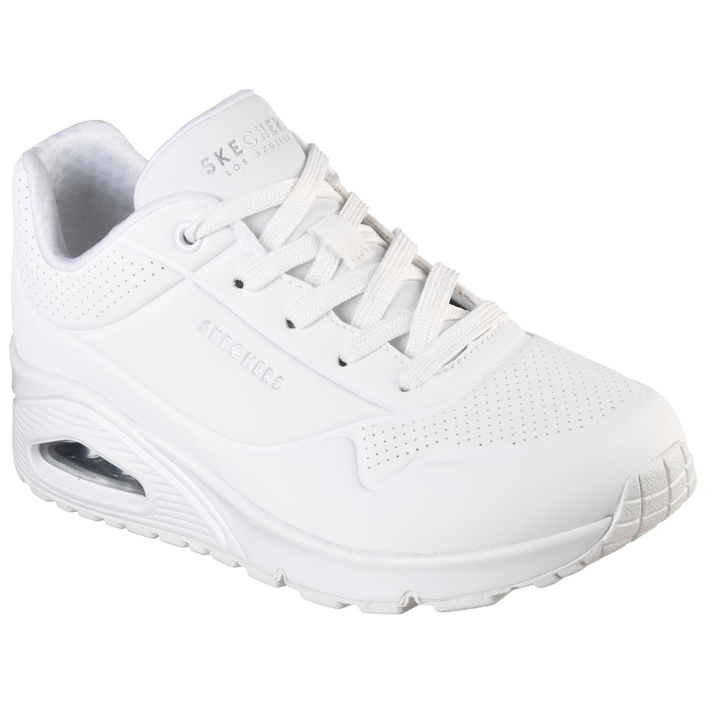 Skechers Sneaker »Street Uno - Stand on Air«, im schlichten Look, Freizeitschuh, Halbschuh, Schnürschuh