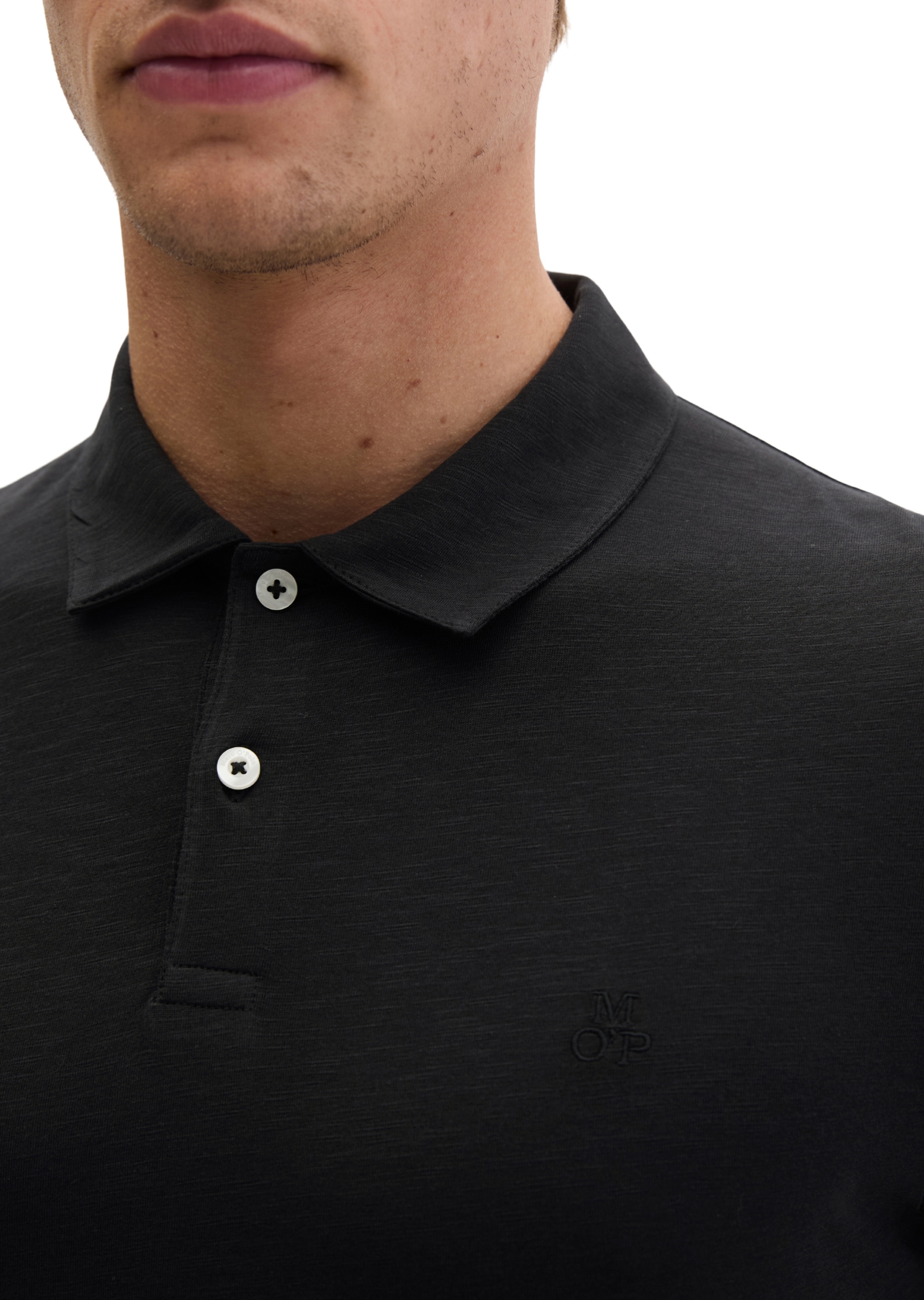 Marc O'Polo Jersey slim aus reiner Bio-Baumwolle