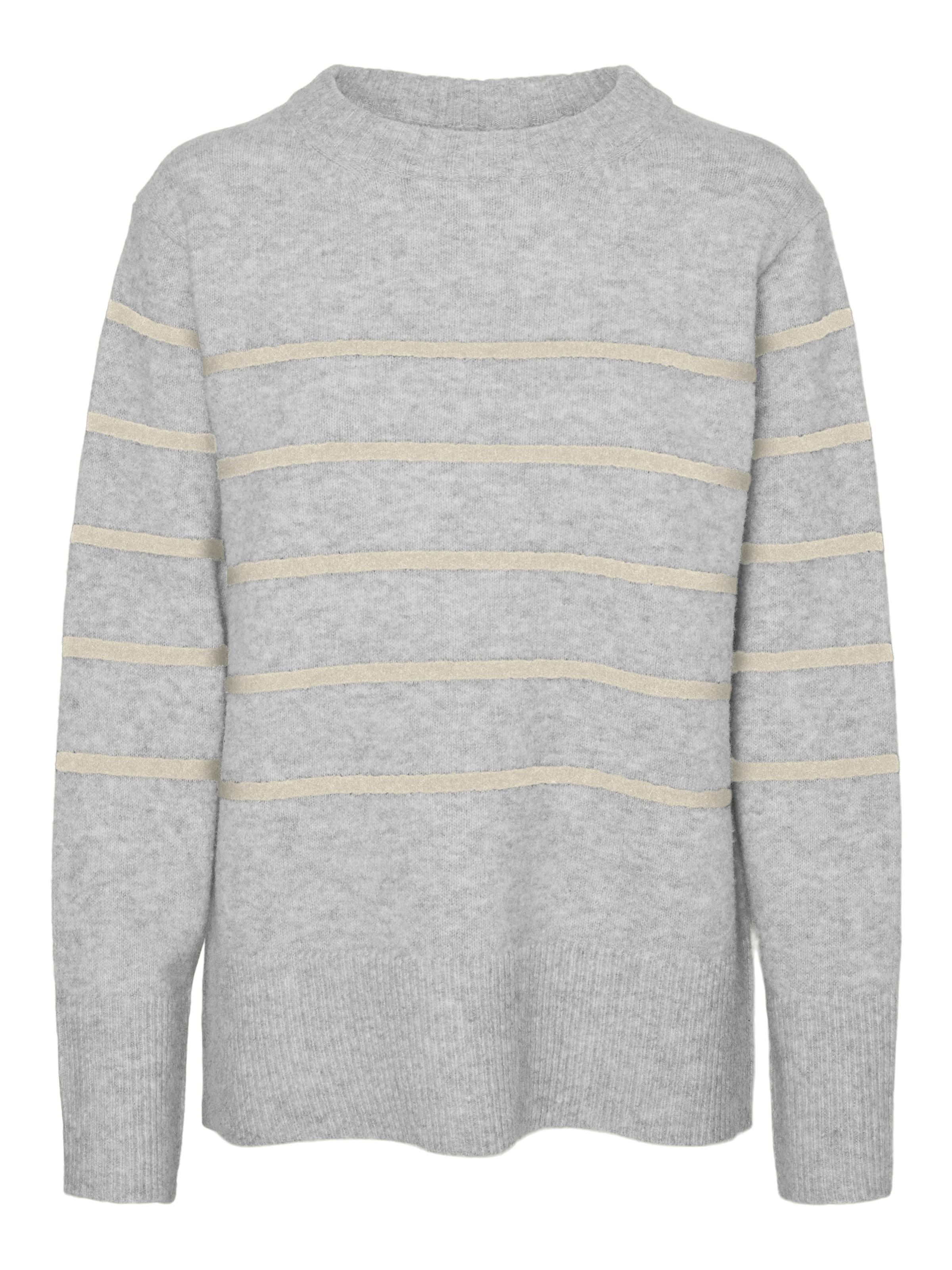 Vero Moda Strickpullover »VMFLAWLESS LS O-NECK PULLOVER GA NOOS«