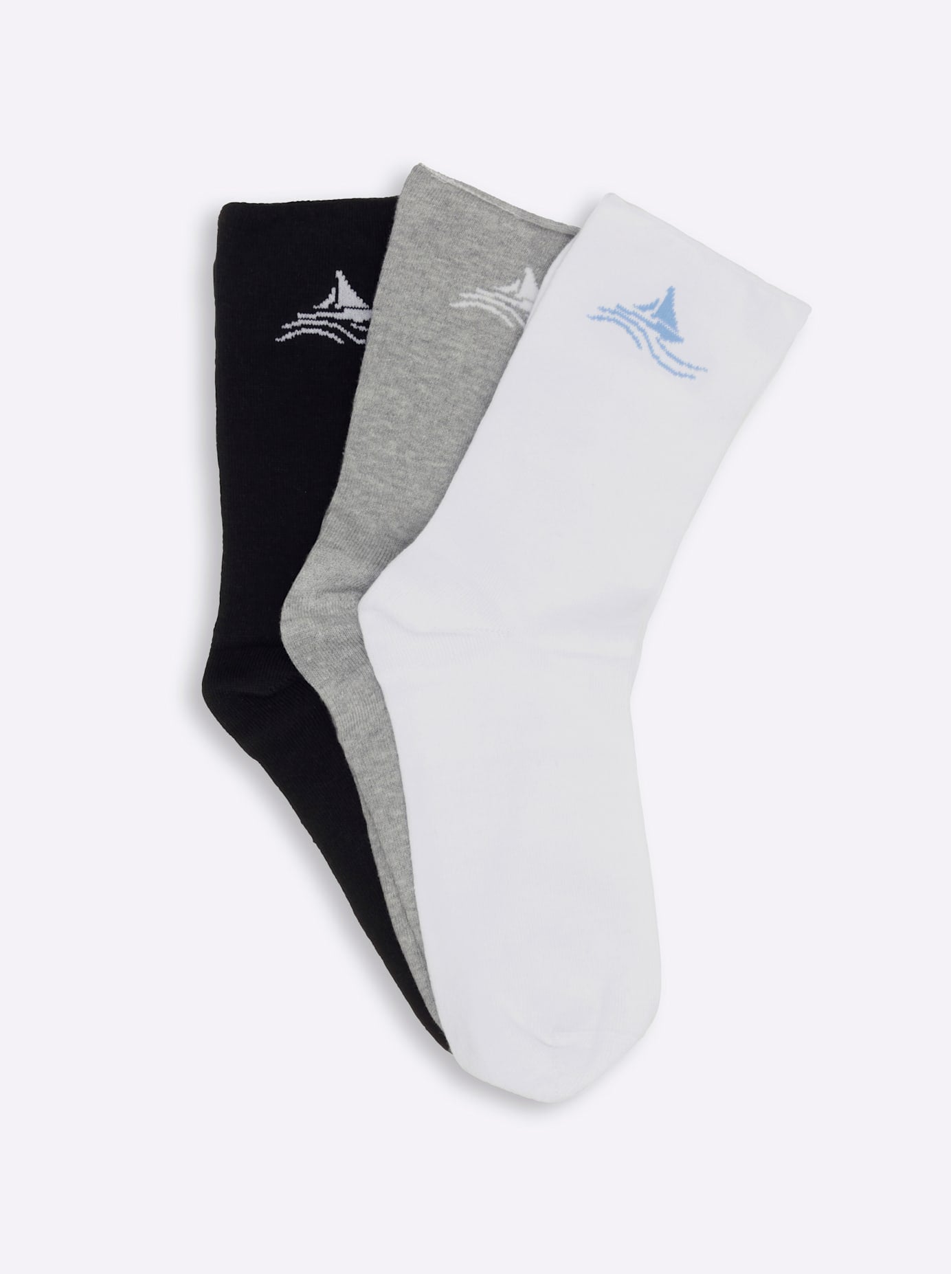 wäschepur Socken 3 Paar tlg.