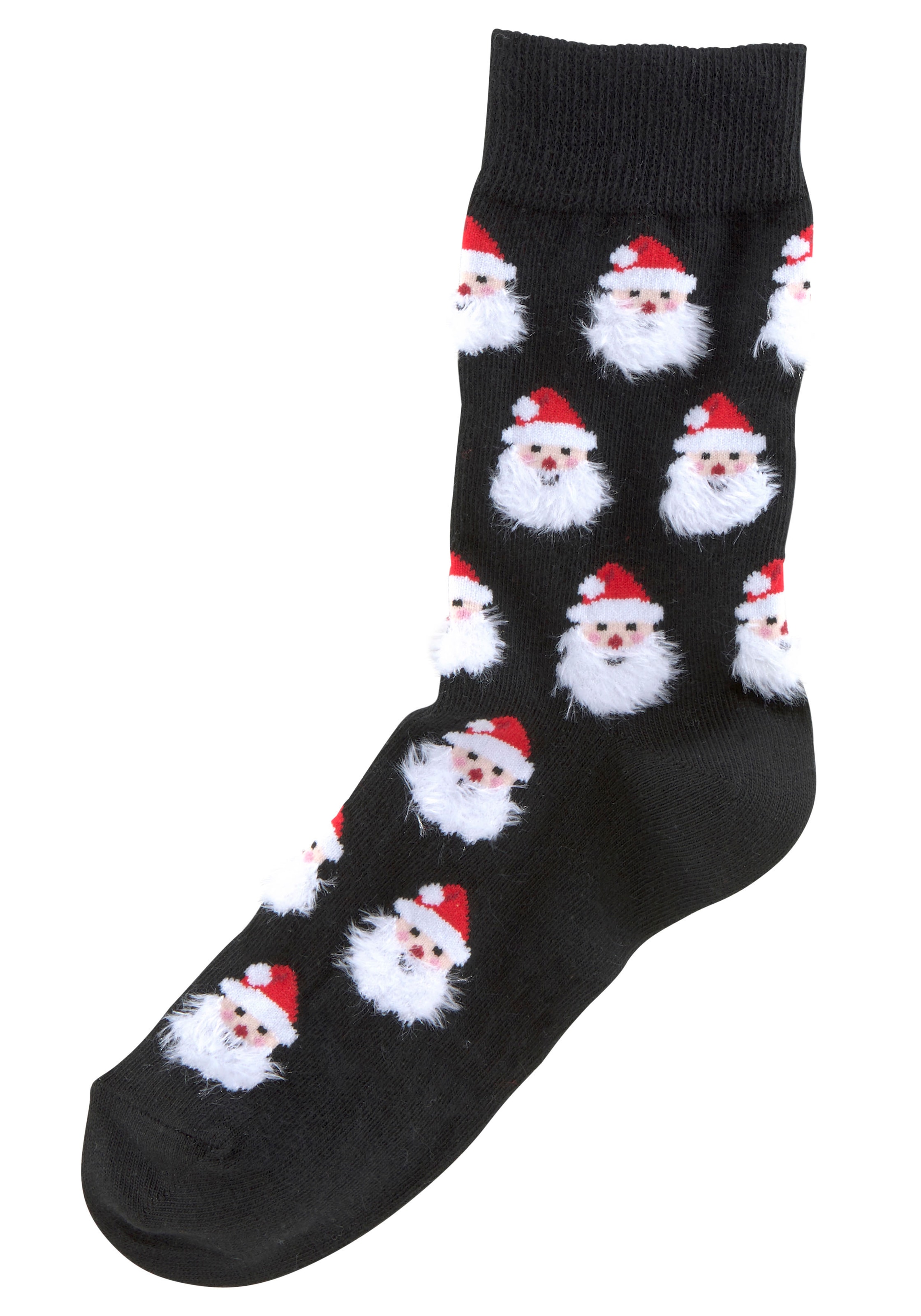 H.I.S Socken, (Packung, 3 Paar), mit lustigen Weihnachtsmotiven