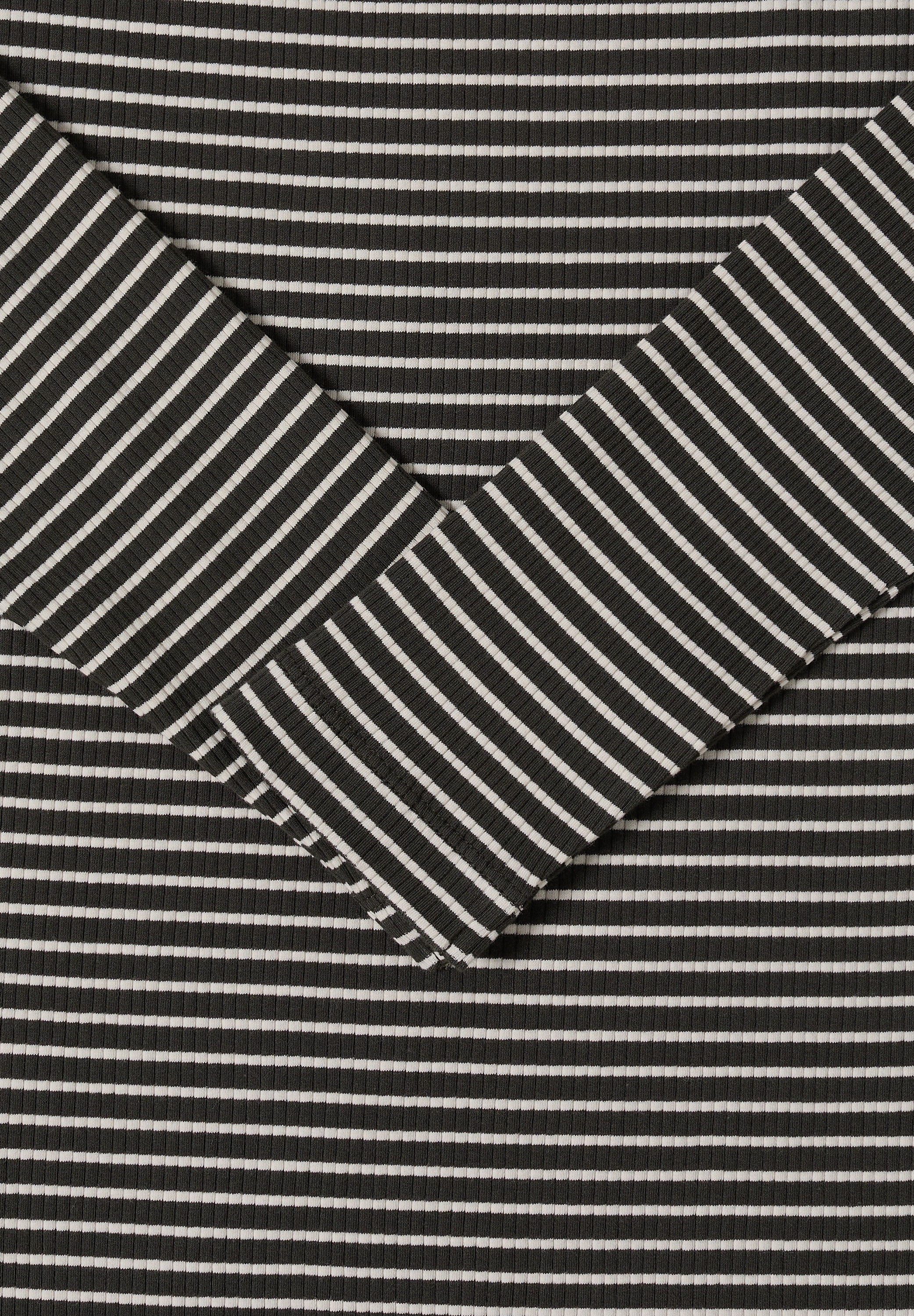 Cecil Langarmshirt mit Streifen-Muster