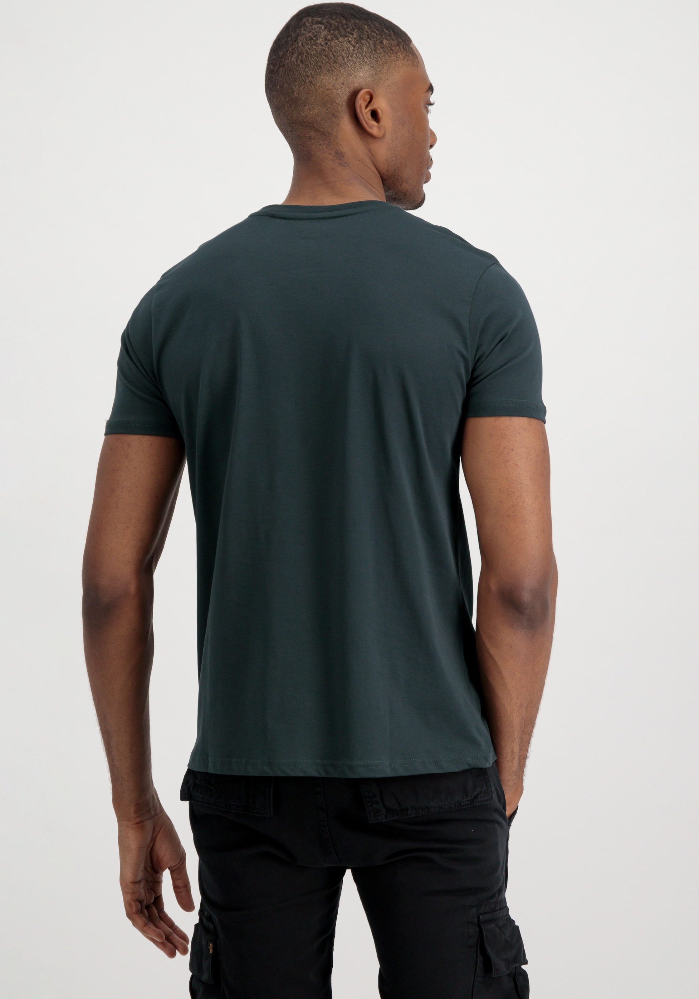 Alpha Industries Rundhalsshirt »Basic T 2 Pack«, (Set, 2 tlg.)