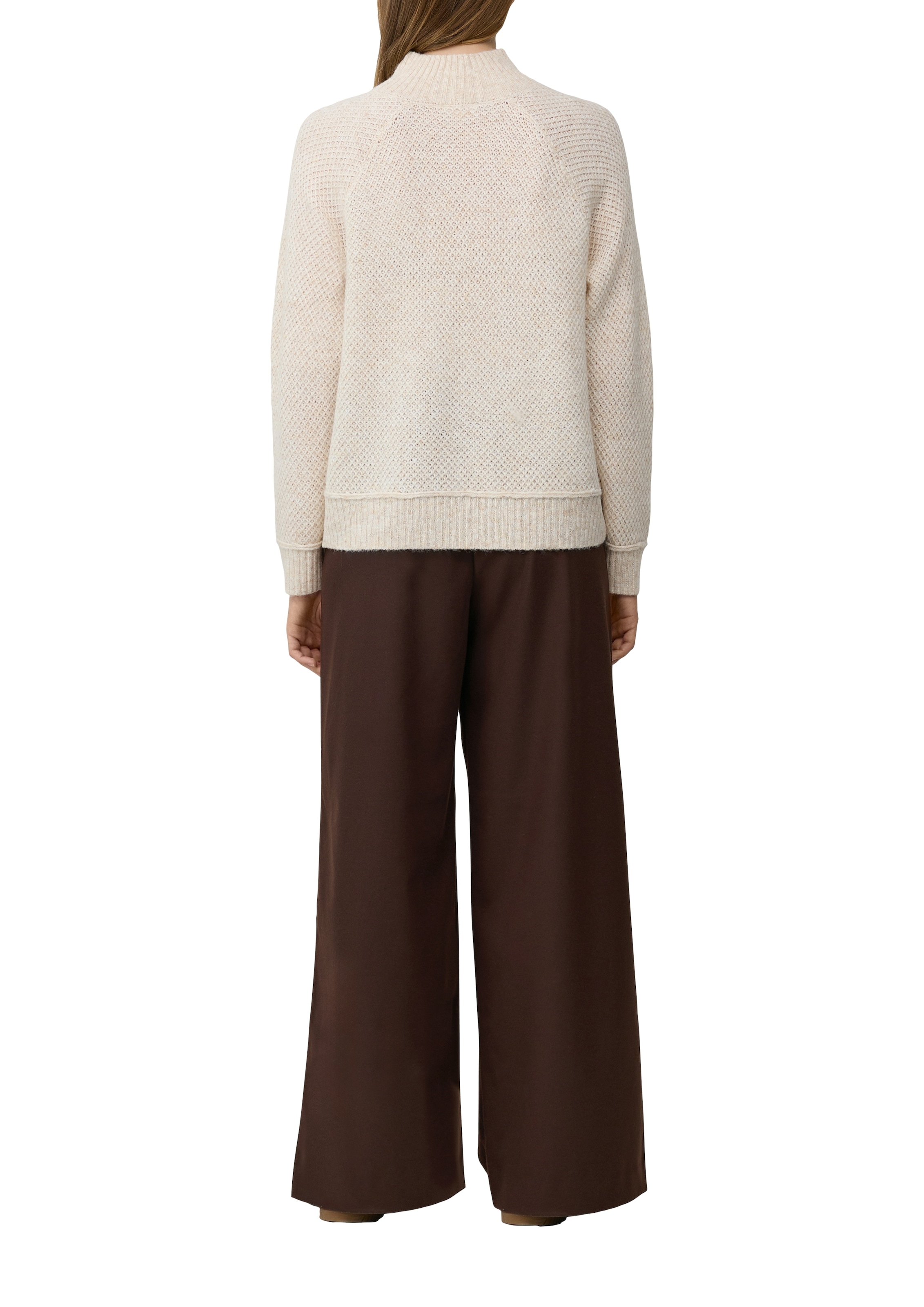 s.Oliver Strickpullover mit Rippbündchen