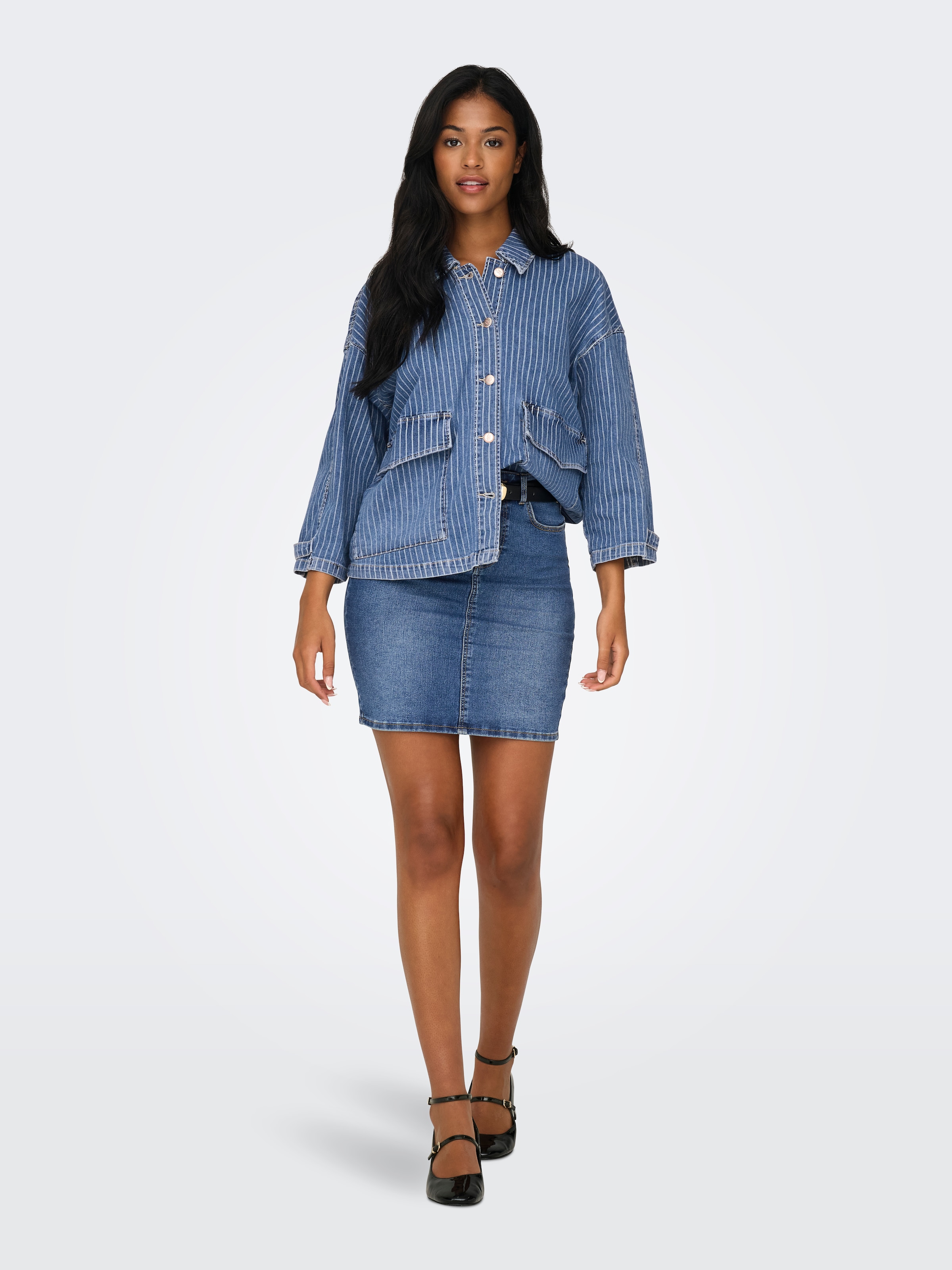 ONLY Jeansrock »ONLWONDER HW DNM SKIRT PIM NOOS«