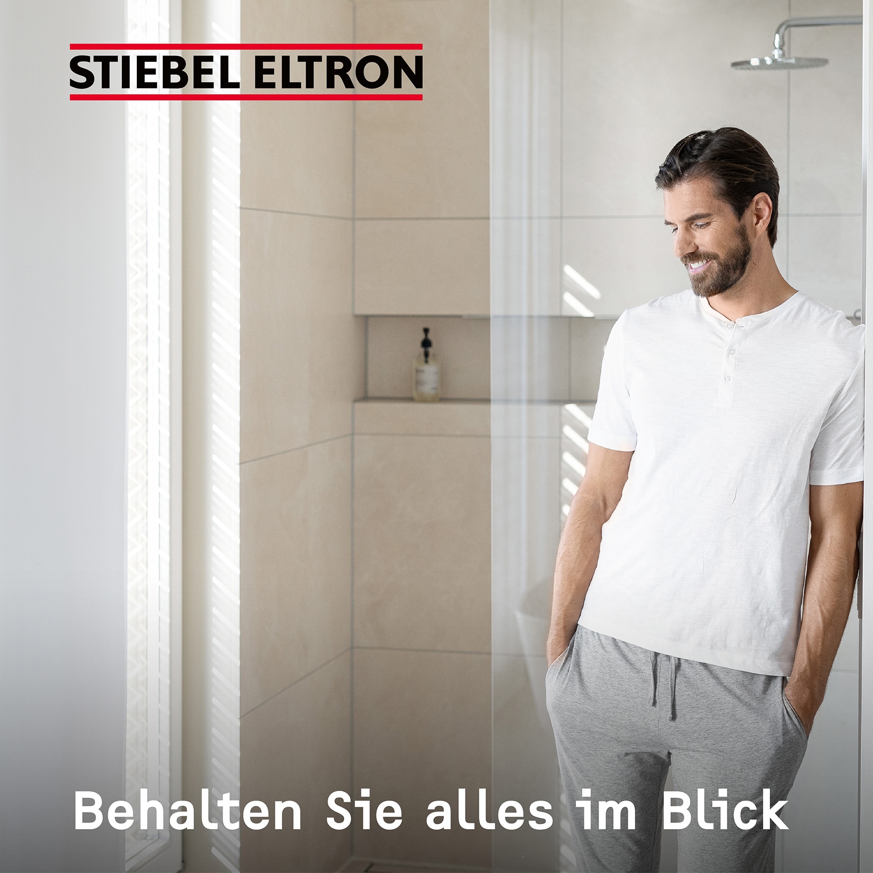 STIEBEL ELTRON Komfort-Durchlauferhitzer »DHB-E 27 kW LCD, gradgenaue Temperaturwahl«, 3i Technologie für konstante Warmwassertemperatur, LC-Display