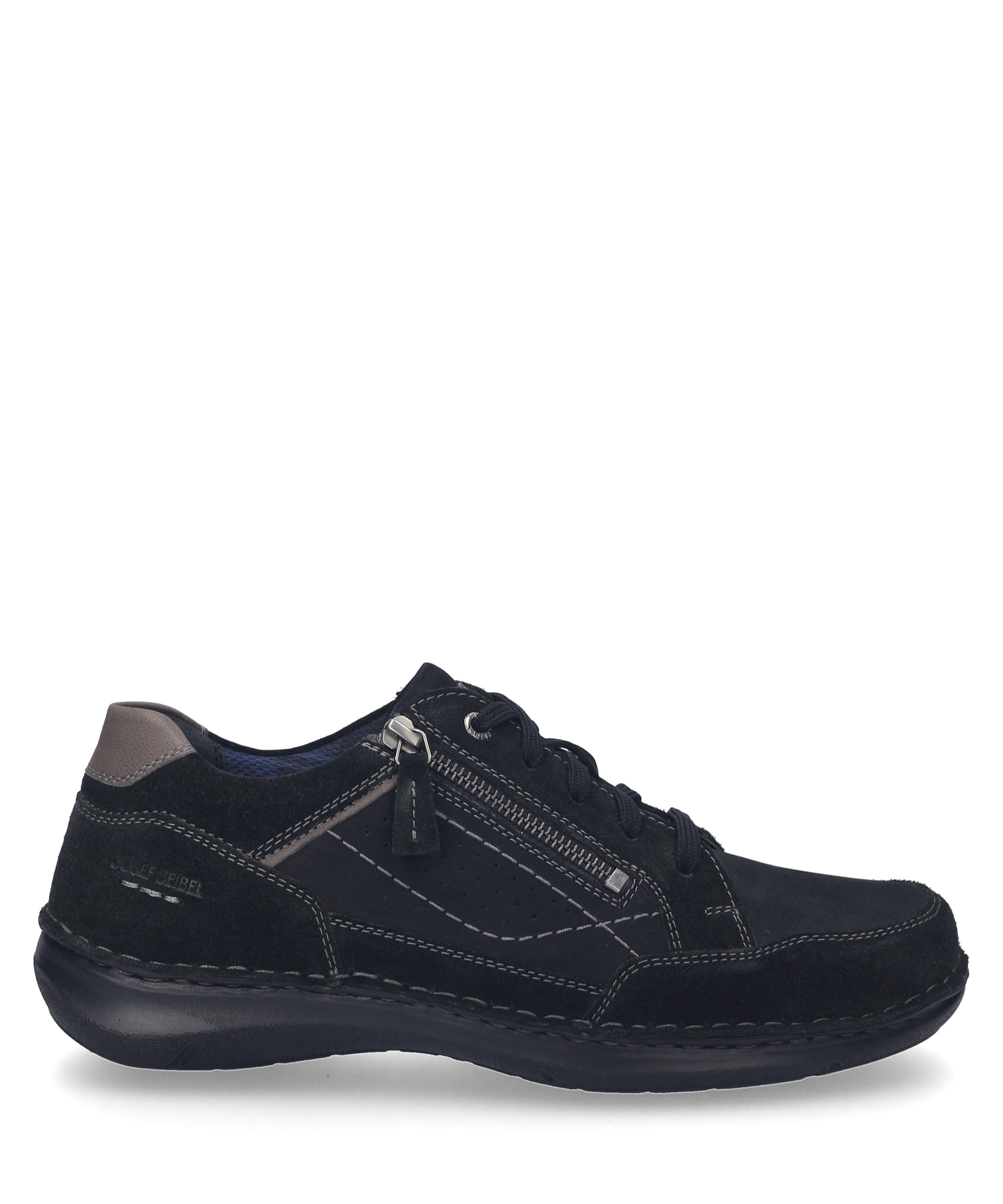 Josef Seibel Schnürschuh »New Anvers 11, schwarz-kombi«