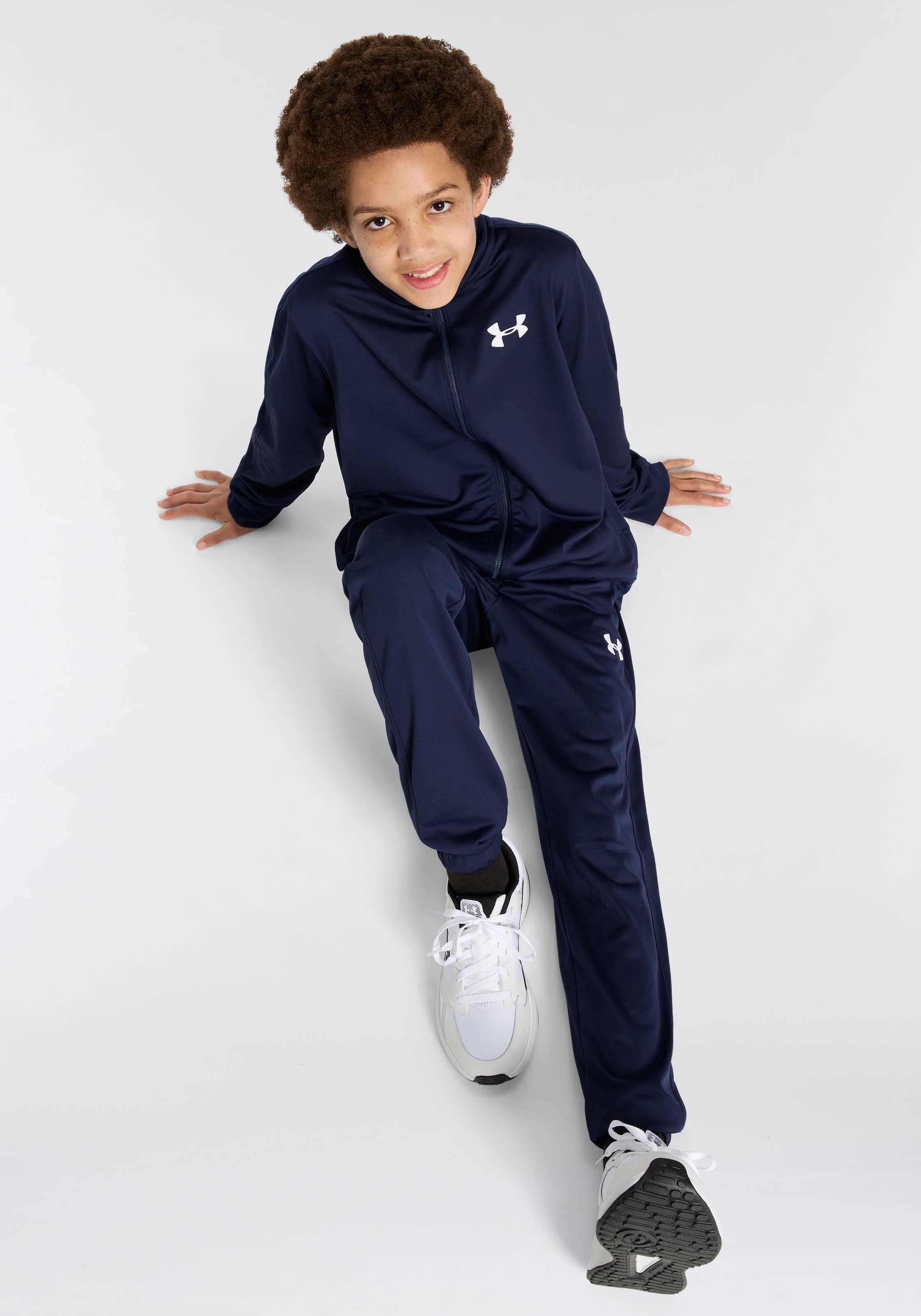 Under Armour® Trainingsanzug »UA RIVAL KNIT TRACK SUIT«, (1 tlg.), Für Kinder - Material innen weich angeraut