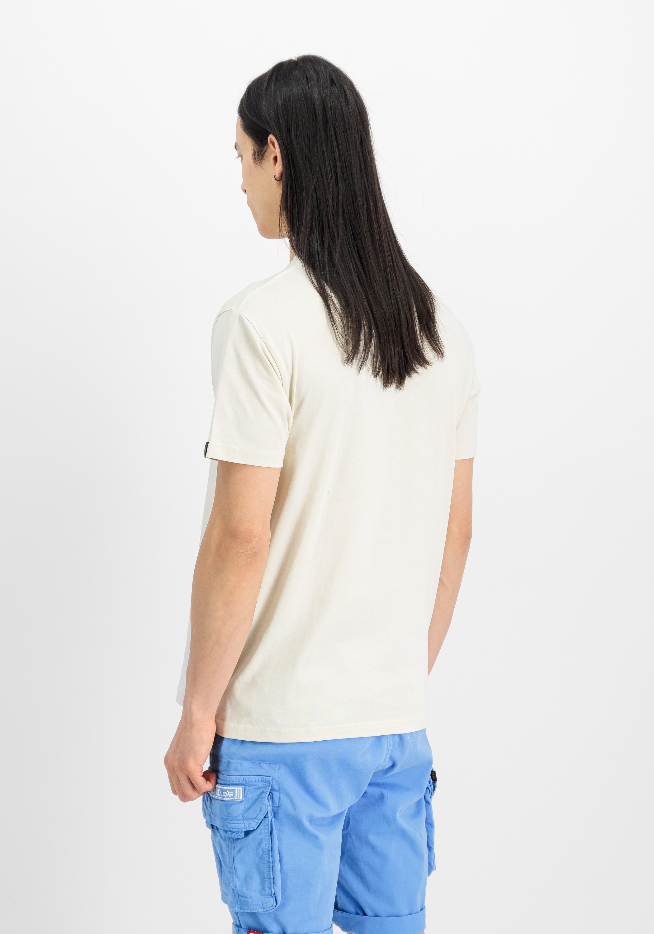 Alpha Industries T-Shirt »Alpha Industries Men - T-Shirts Satin Logo T«