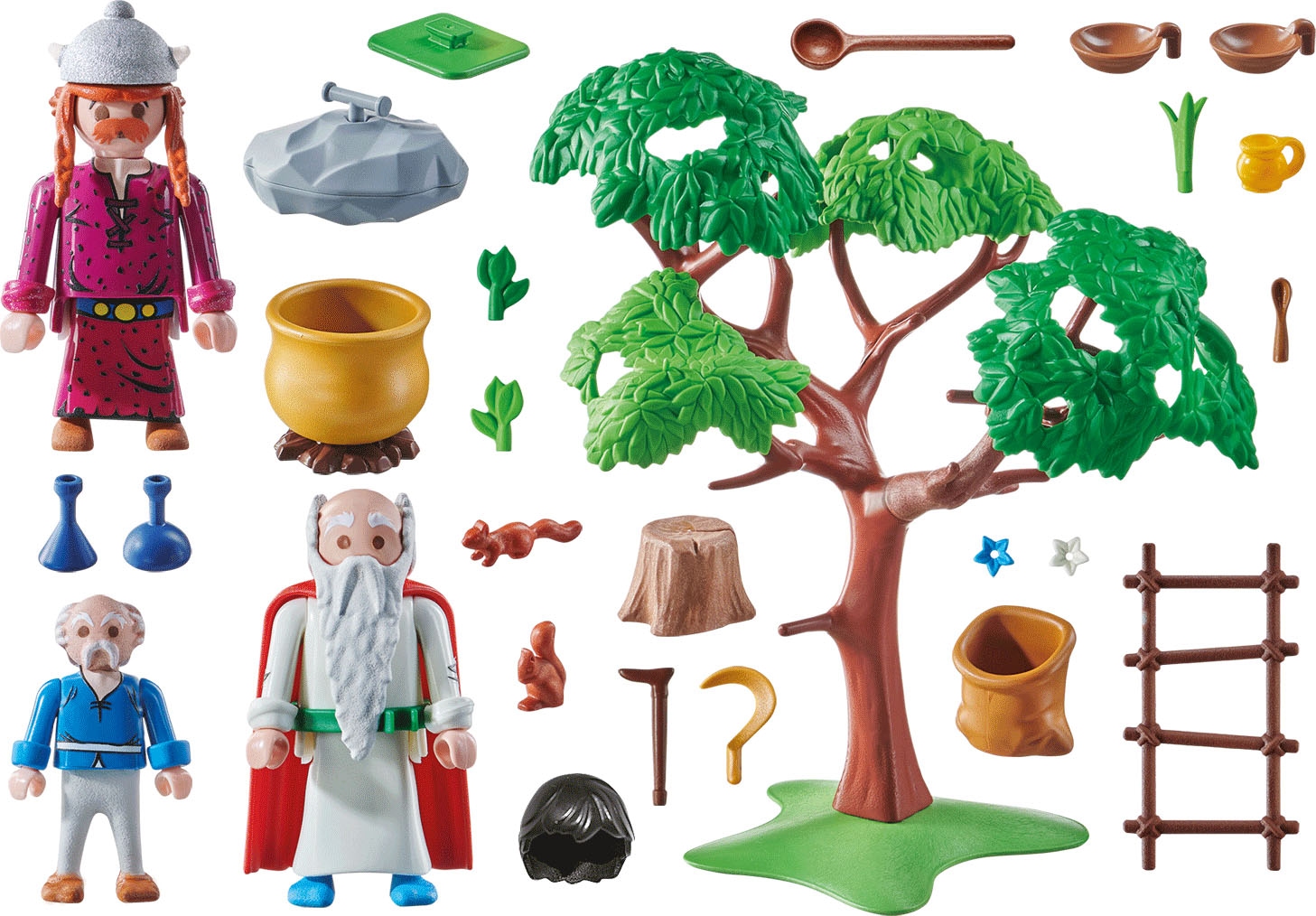 Playmobil® Konstruktions-Spielset »Miraculix mit Zaubertrank (70933), Asterix«, (57 St.), Made in Germany