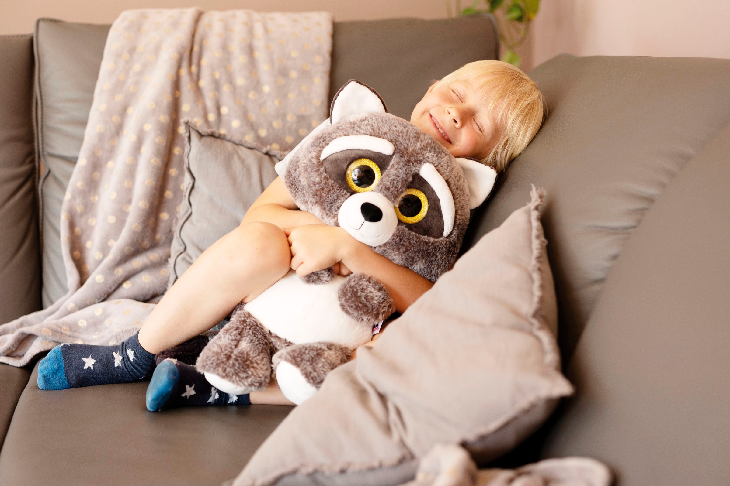 Nici Kuscheltier »Glubschis, Waschbär Clooney, 45 cm«