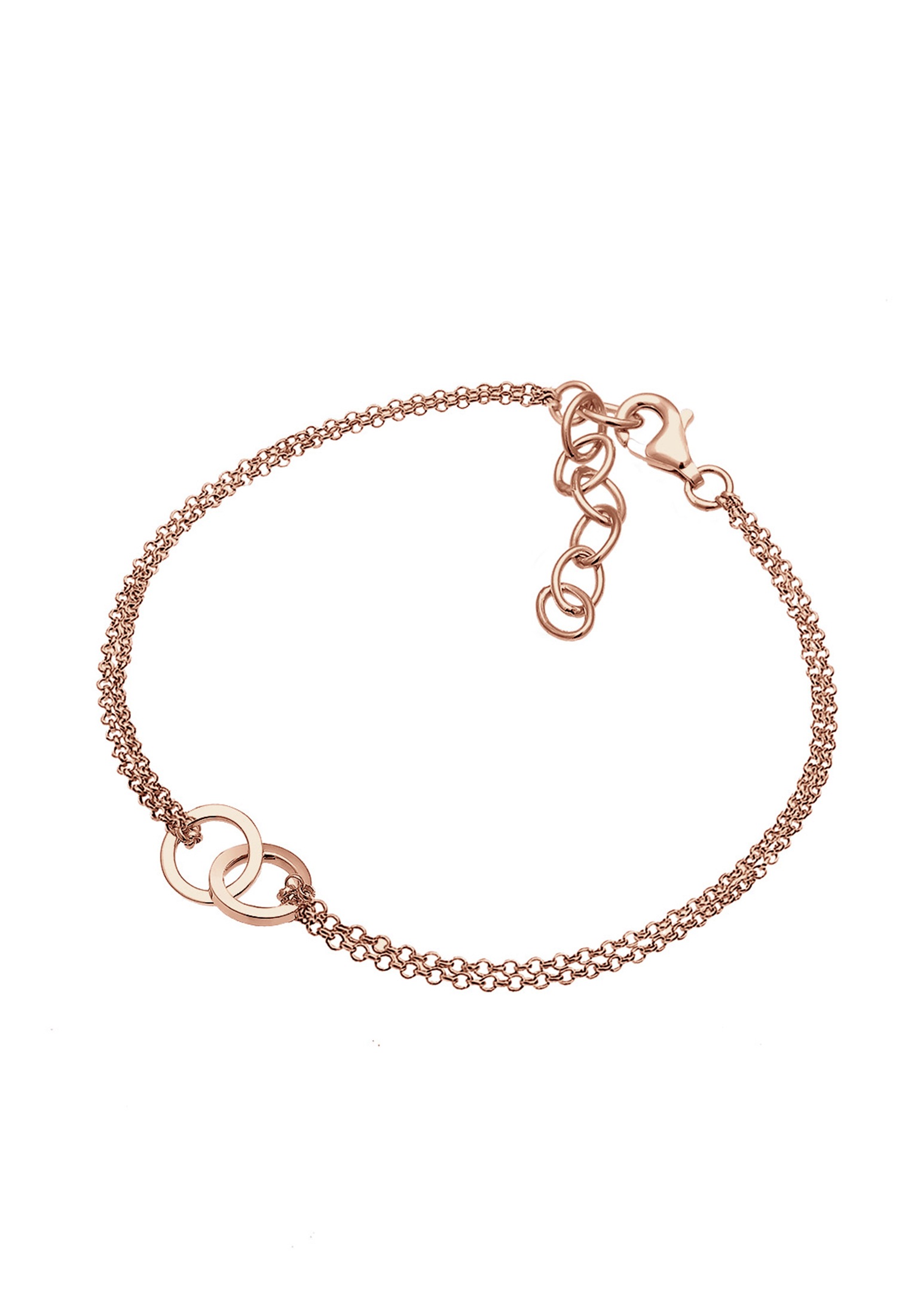 Elli Armkette »Armband Kreis Trend Verbundenheit 925 Sterling Silber«