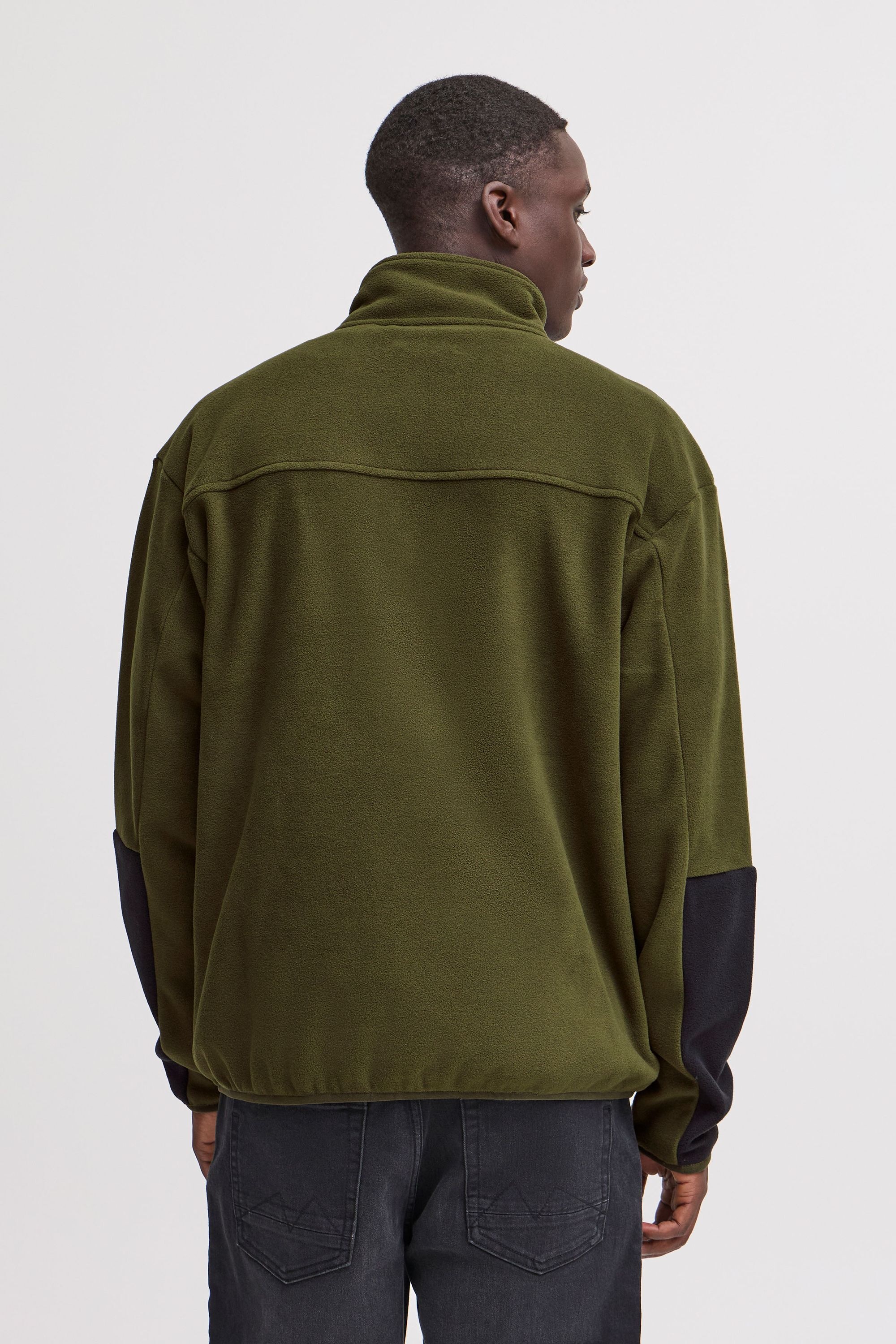Blend Fellimitatjacke »Fellimitatjacke BHBROOKS Sweatshirt zipp thru«