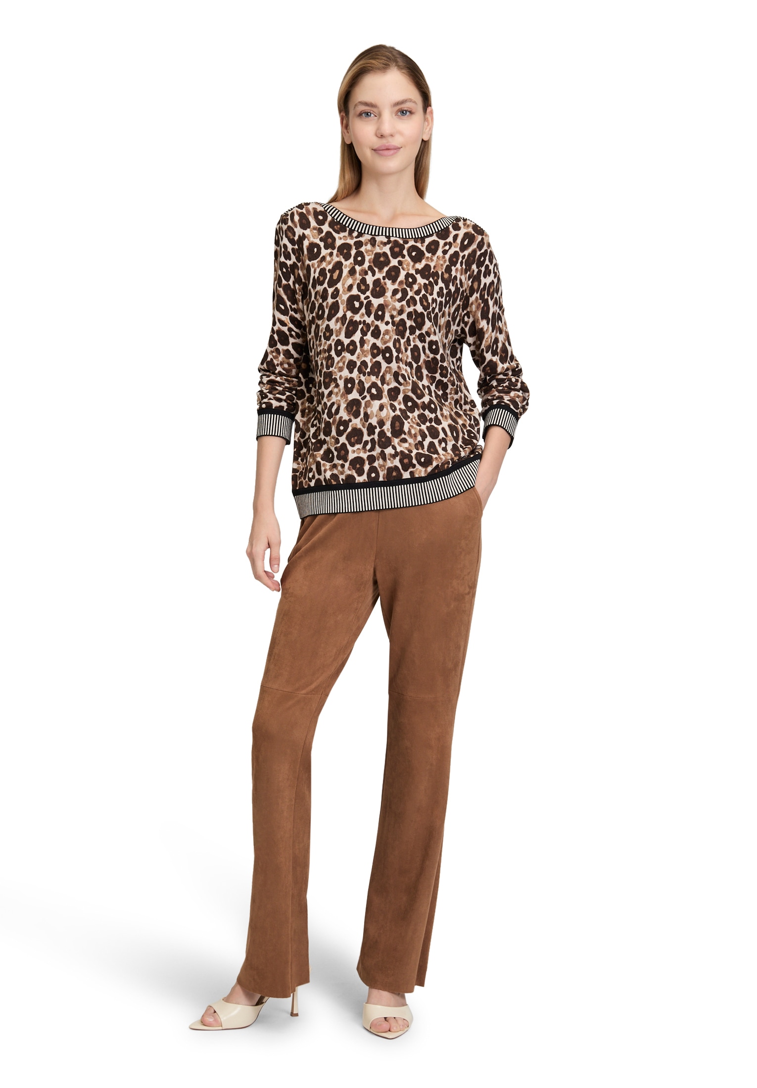 Betty Barclay Strickpullover »Strickpullover mit Animalprint«