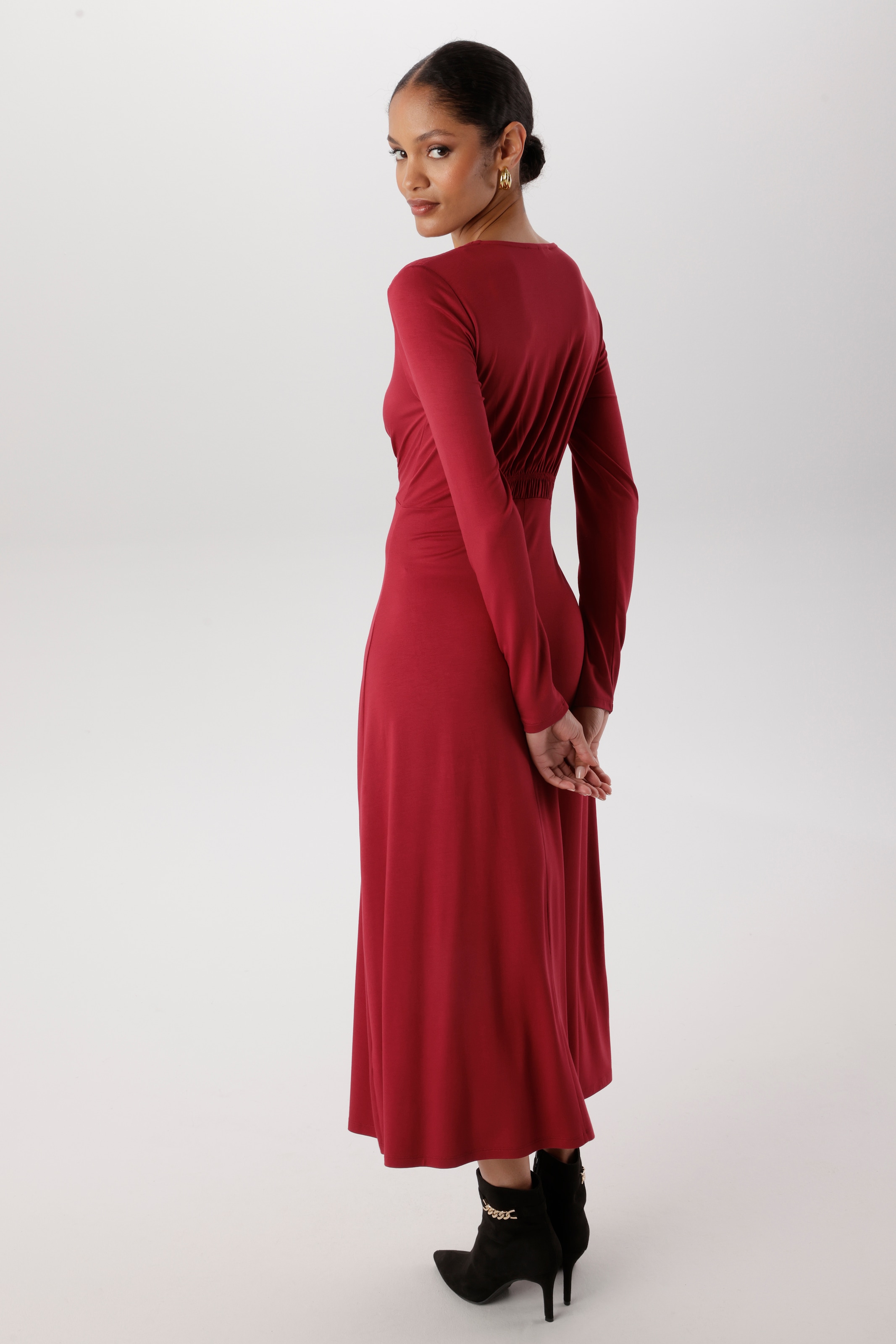 Aniston SELECTED Midikleid mit drapierter Unterbrustnaht - NEUE KOLLEKTION